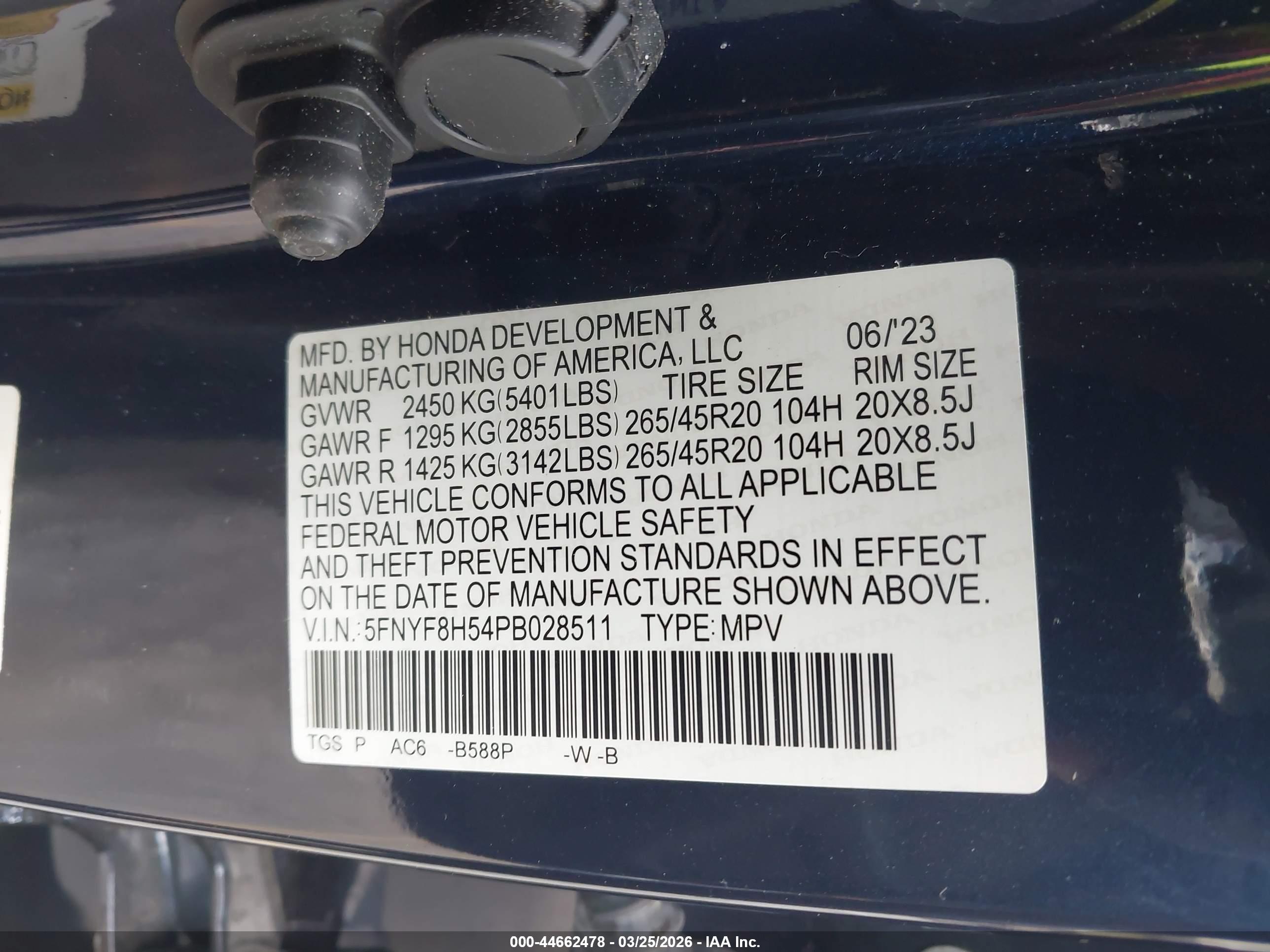 HONDA PASSPORT image 9