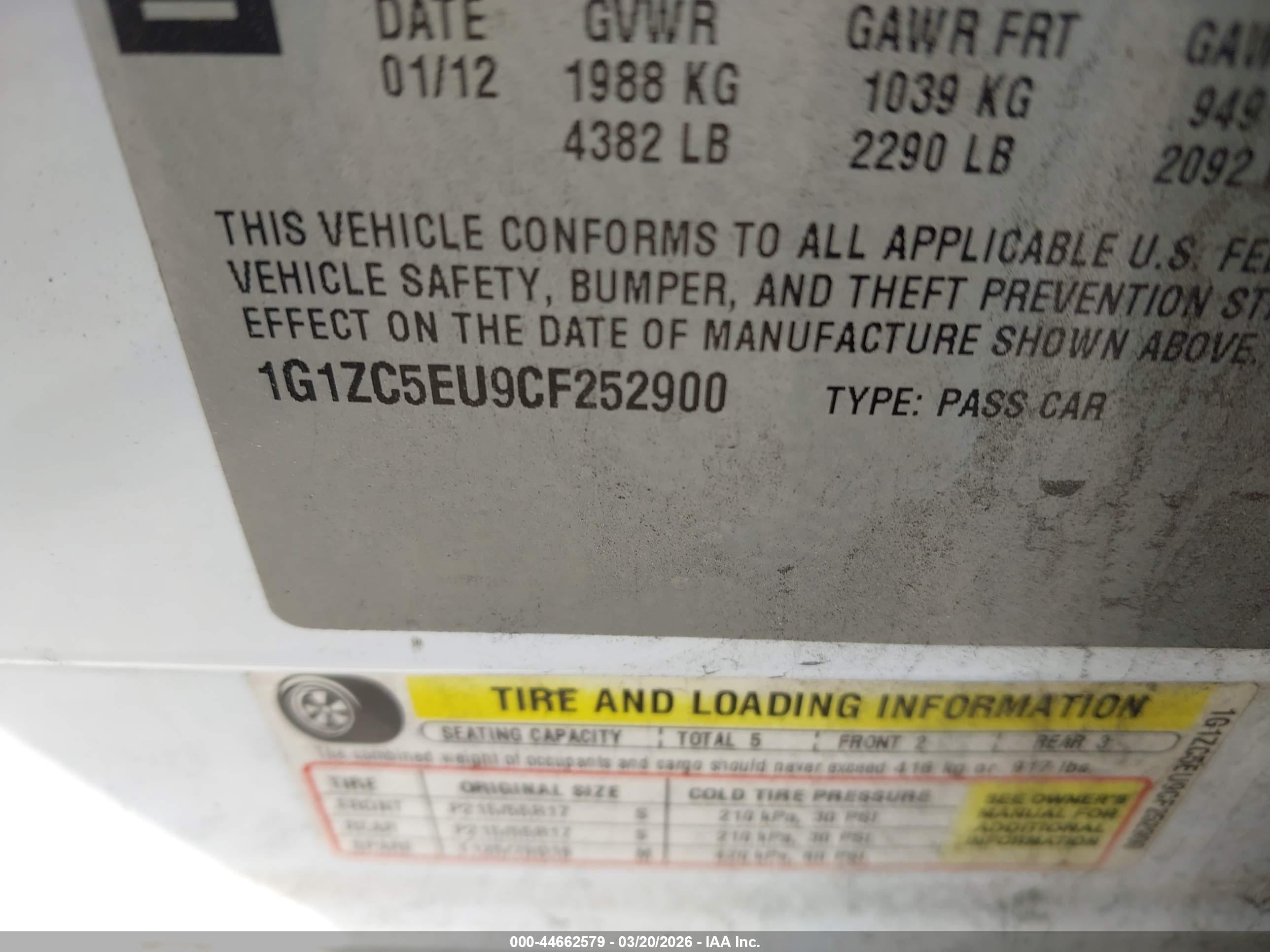 CHEVROLET MALIBU image 9