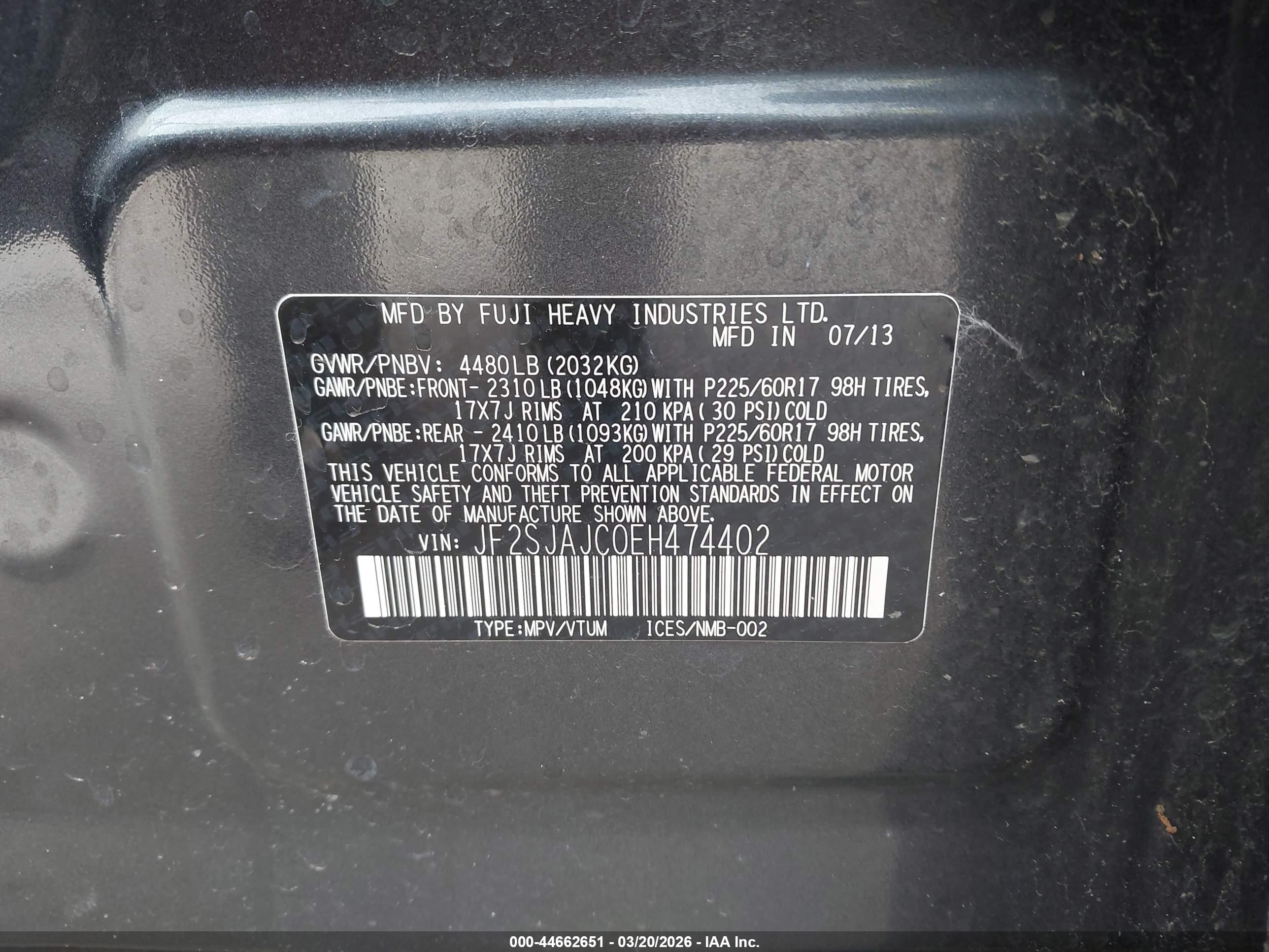 SUBARU FORESTER image 9
