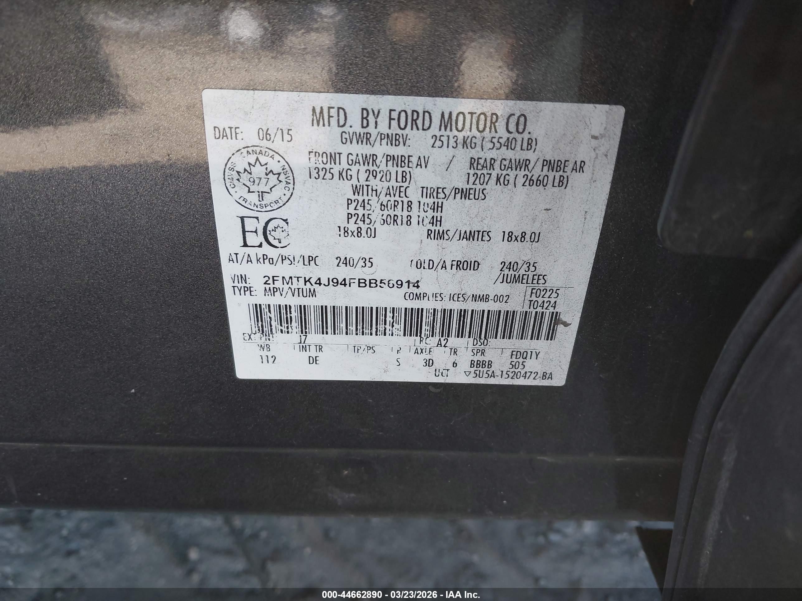 FORD EDGE image 9