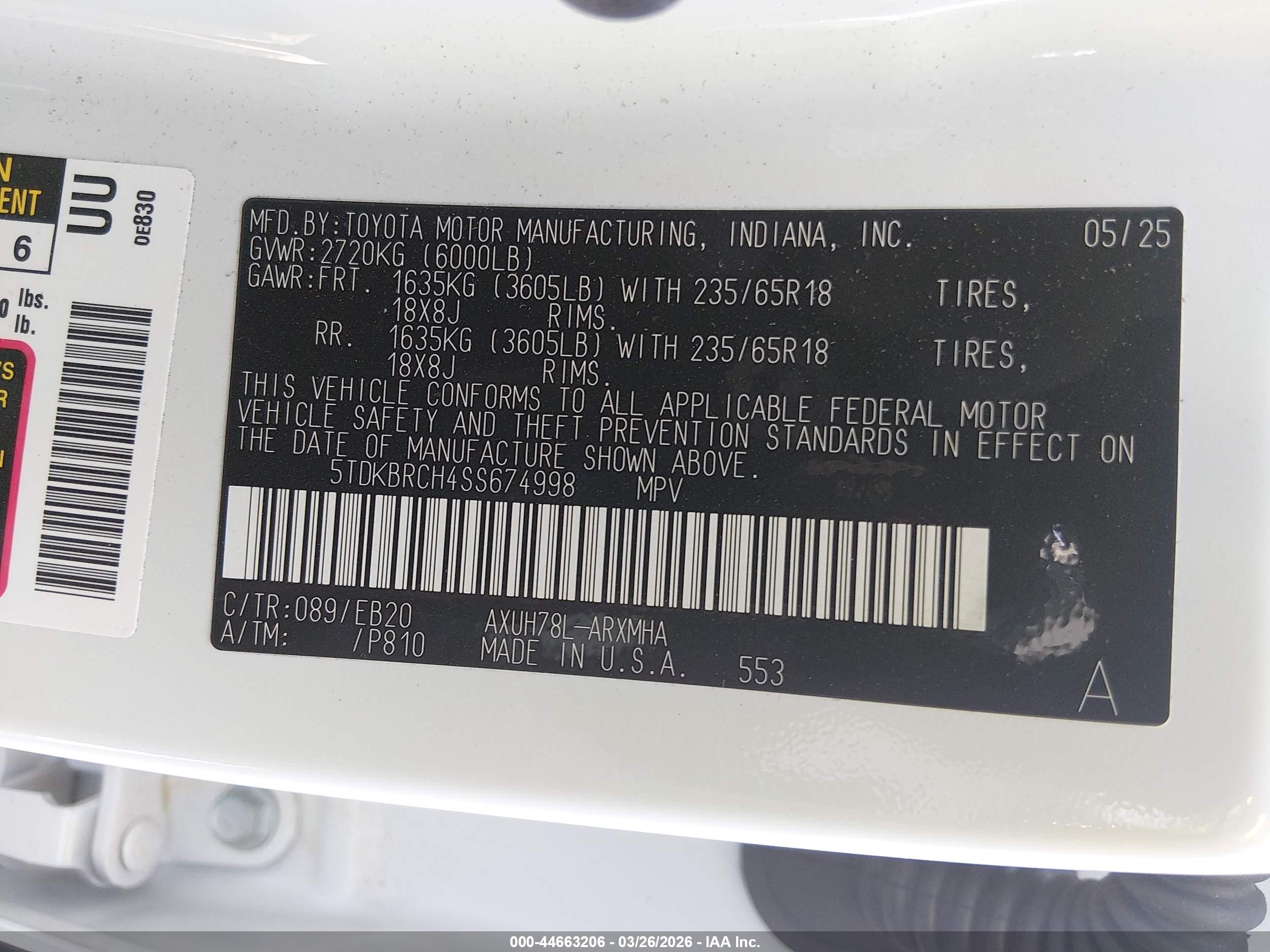 TOYOTA HIGHLANDER image 9