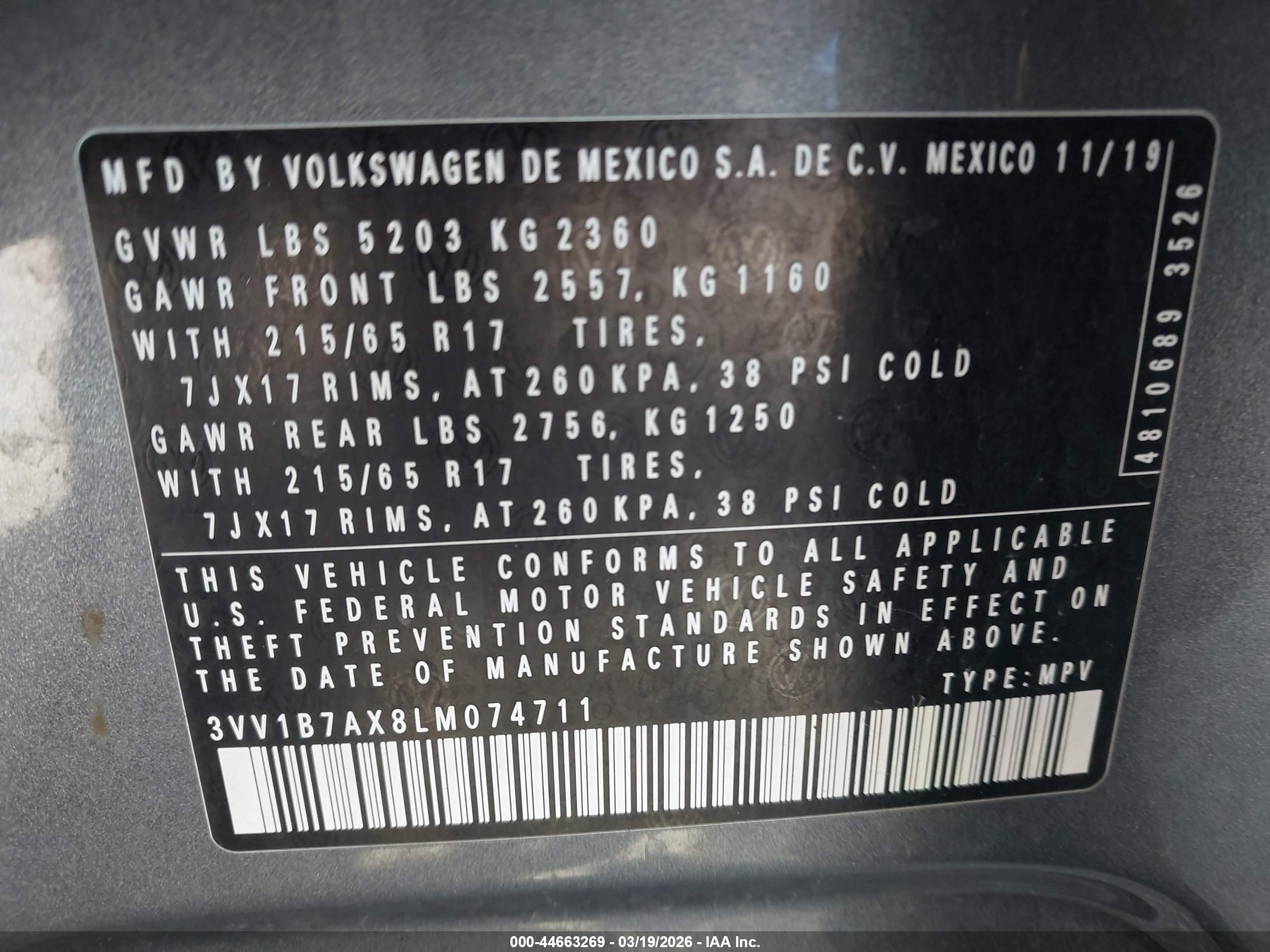 VOLKSWAGEN TIGUAN image 9