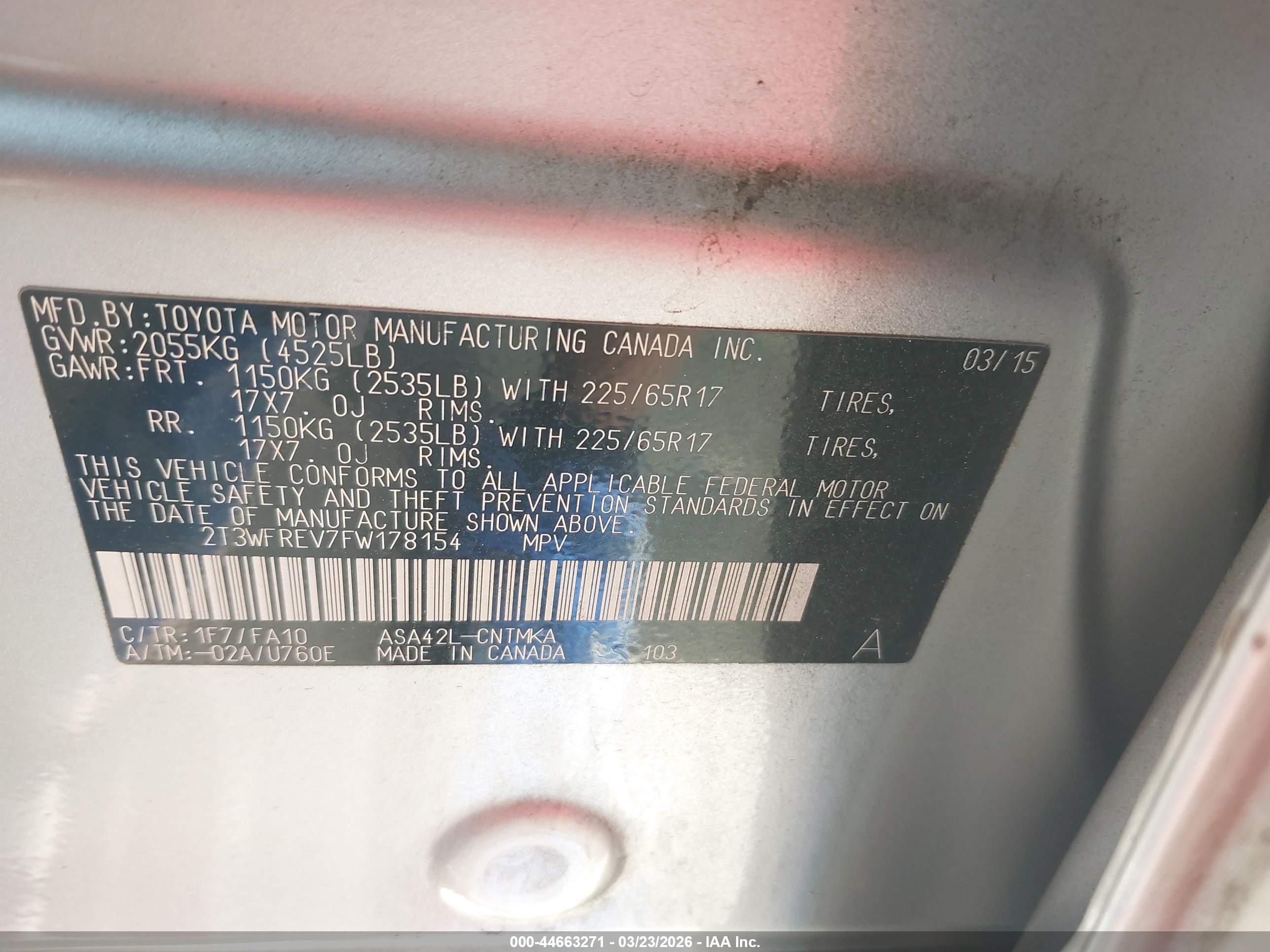 TOYOTA RAV4 image 9