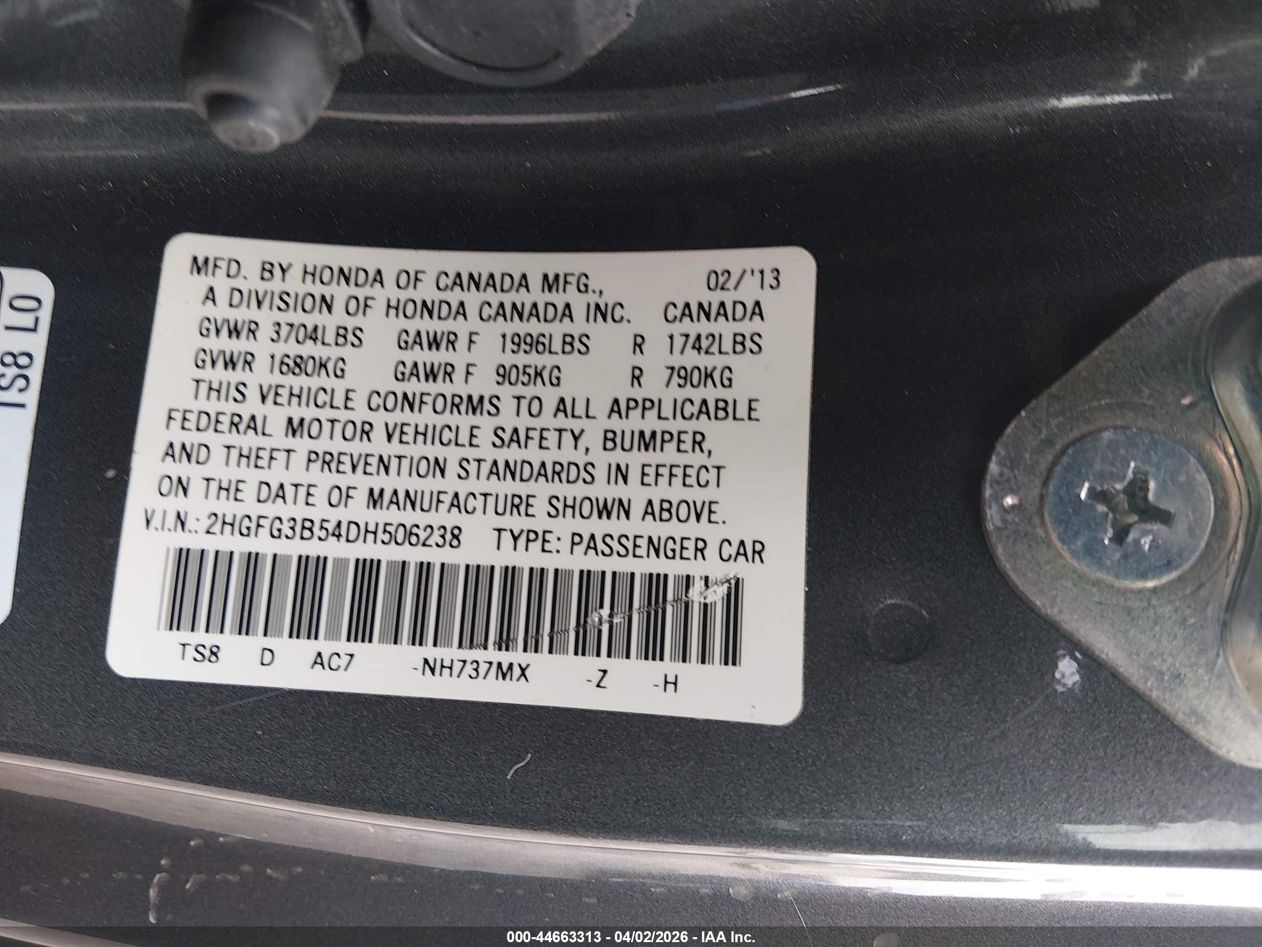 HONDA CIVIC image 9