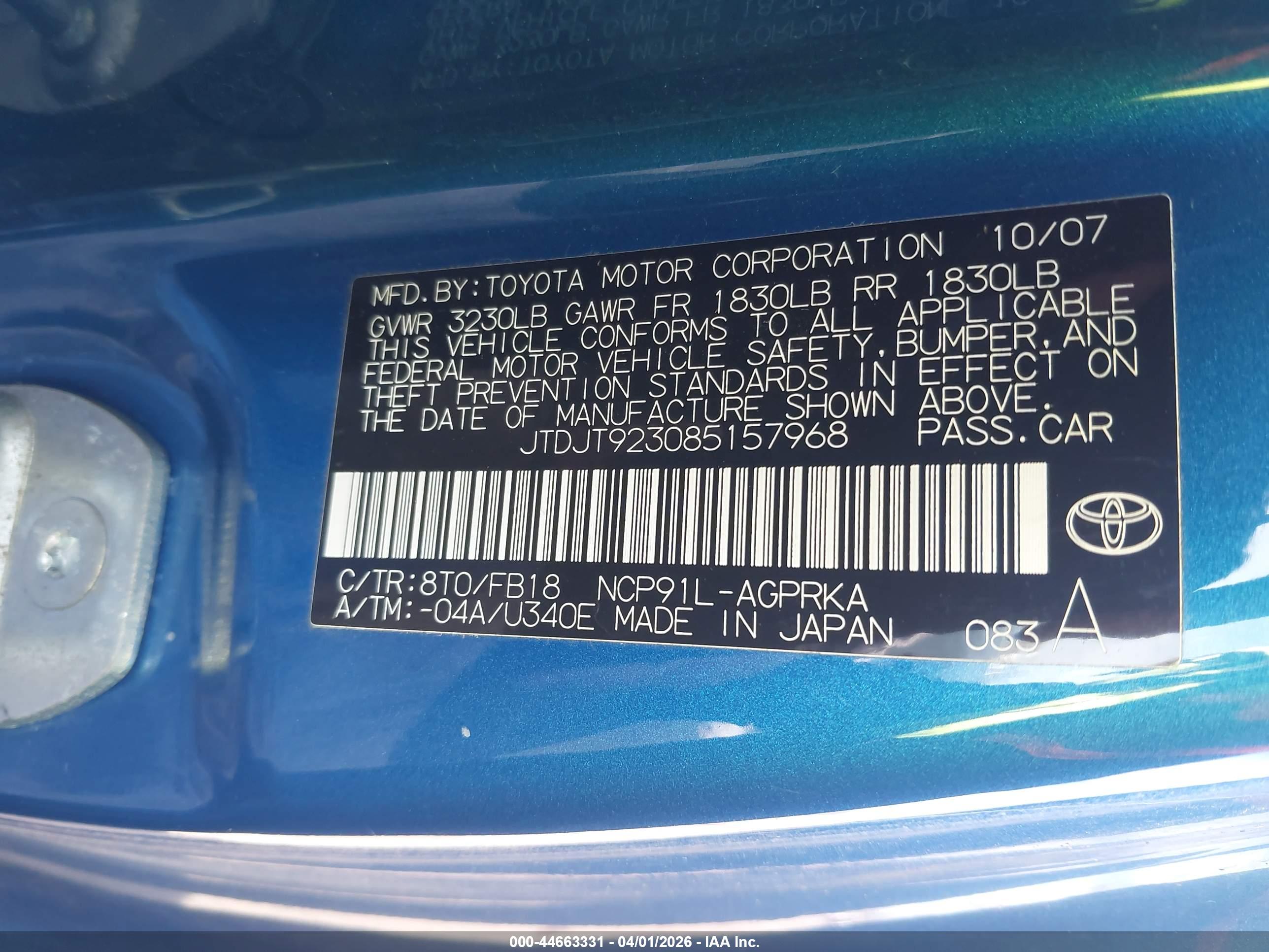 TOYOTA YARIS image 9