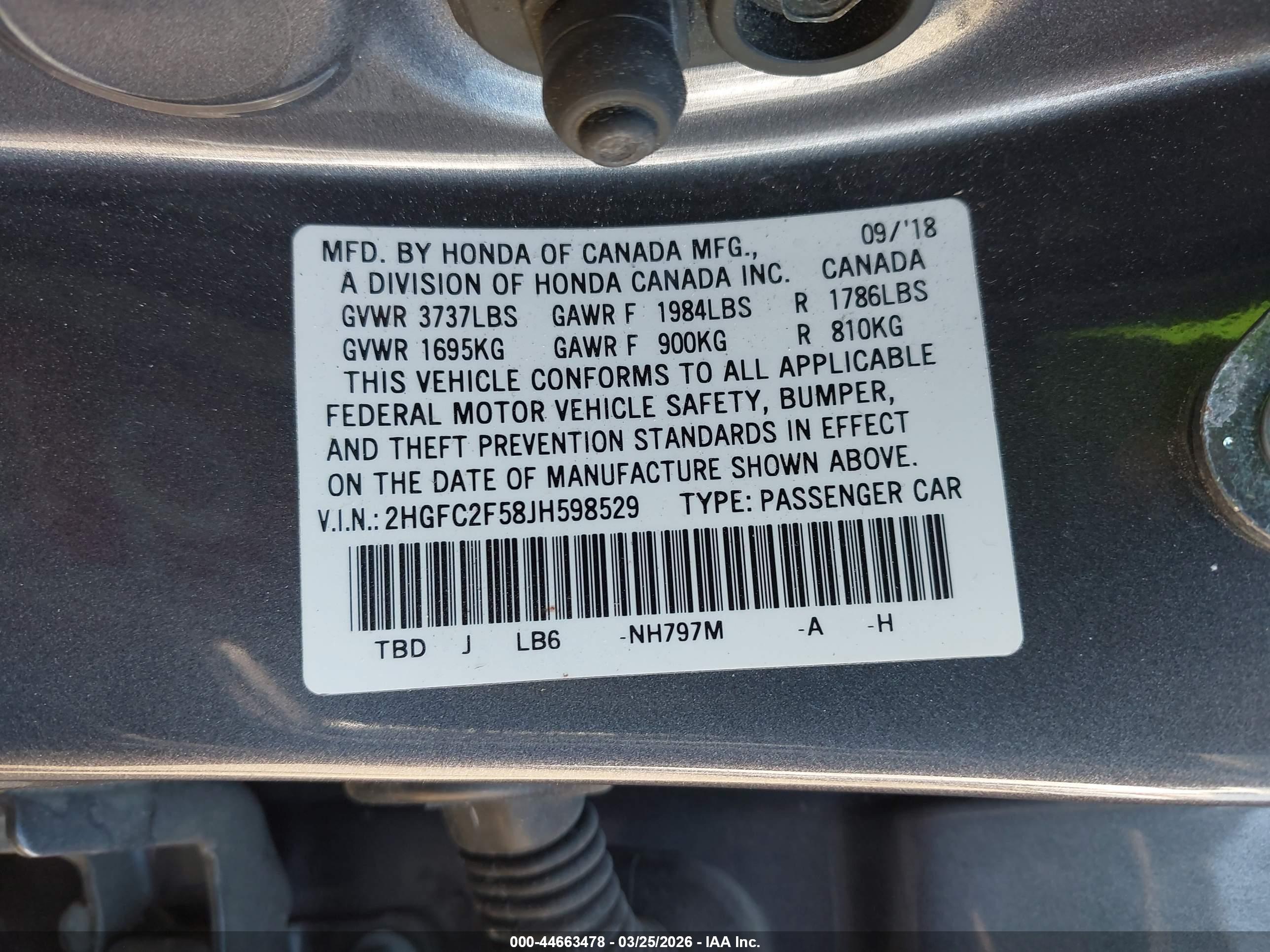 HONDA CIVIC image 9