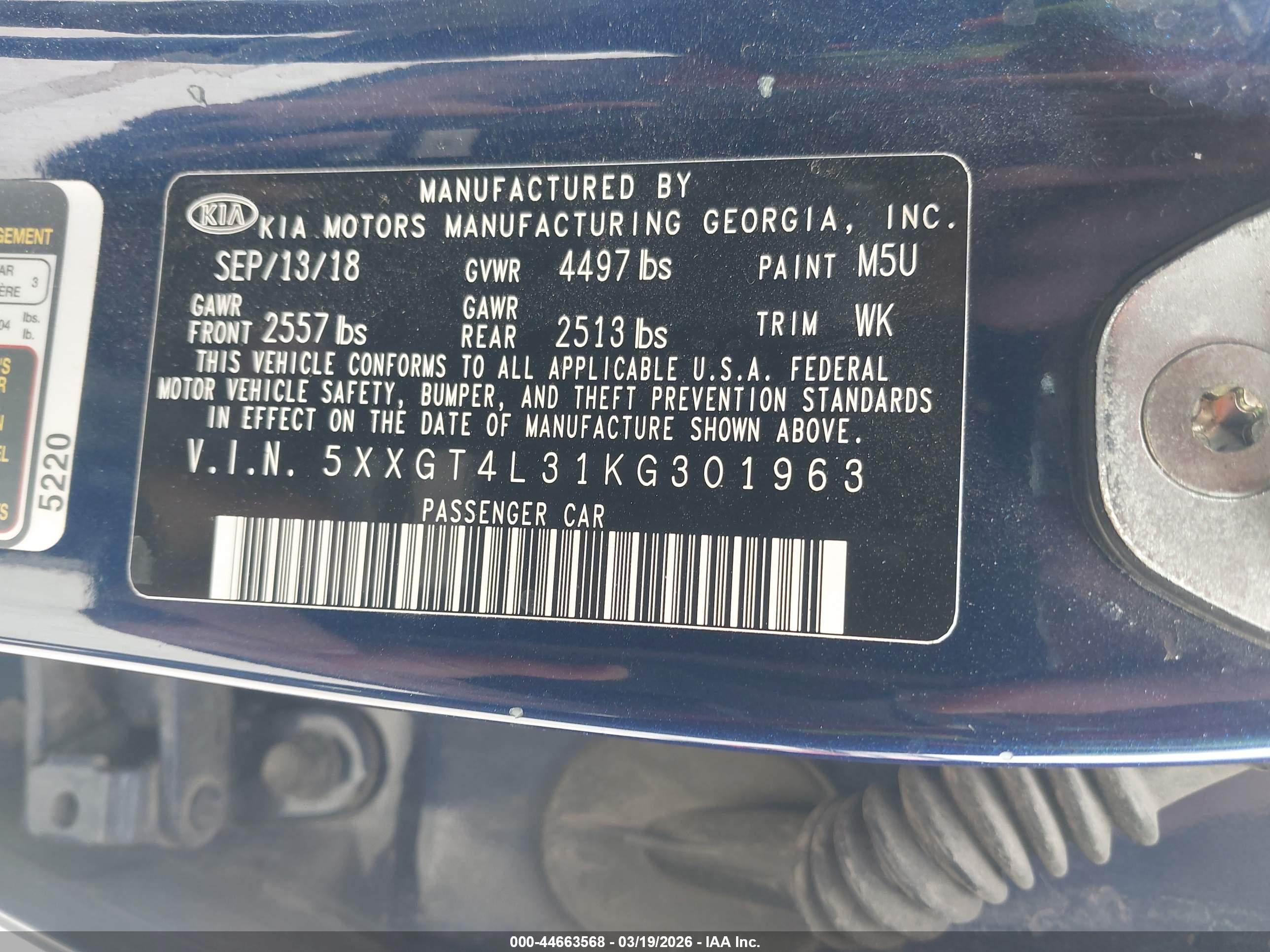 KIA OPTIMA image 9
