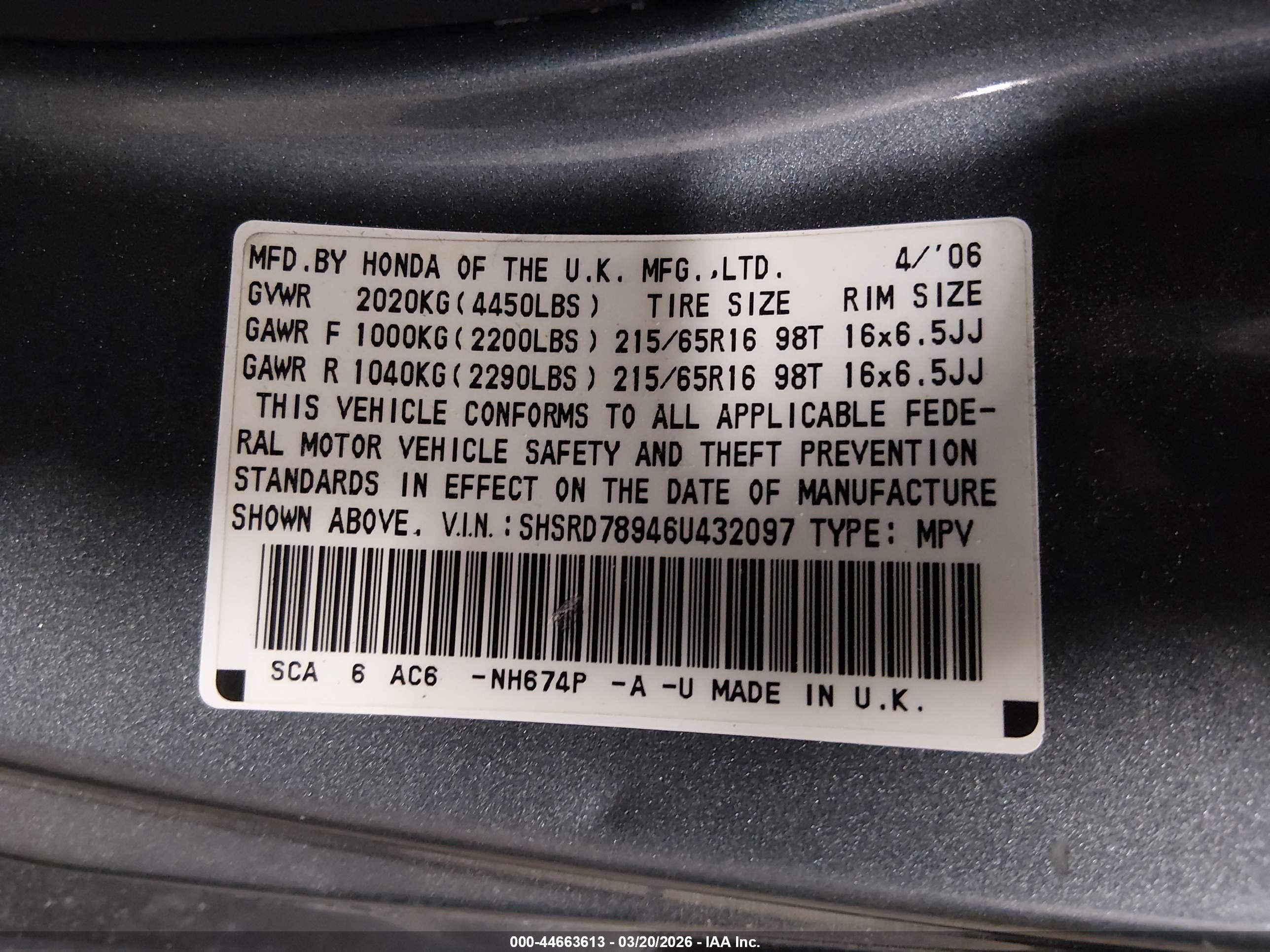 HONDA CR-V image 9