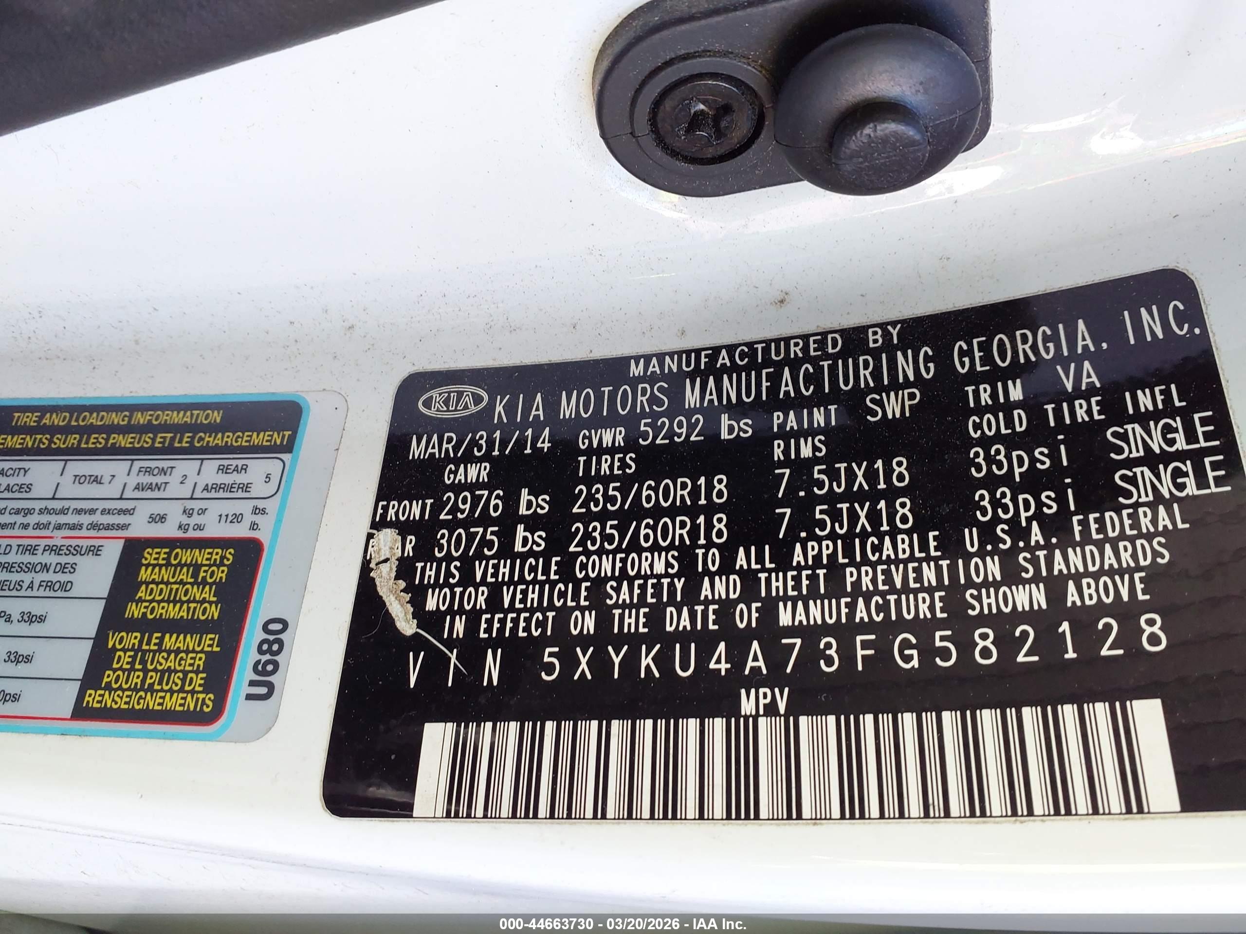 KIA SORENTO image 9