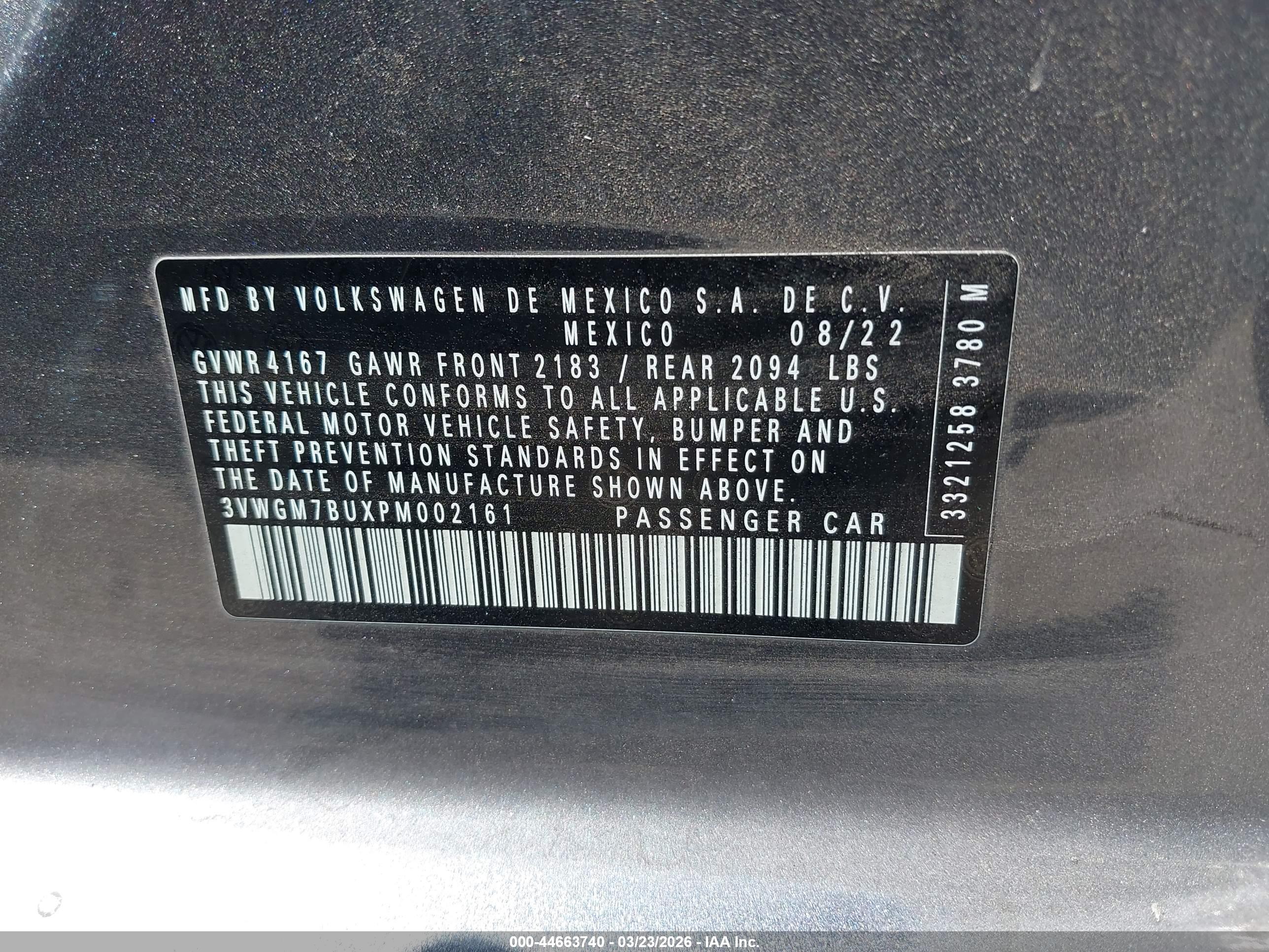 VOLKSWAGEN JETTA image 9
