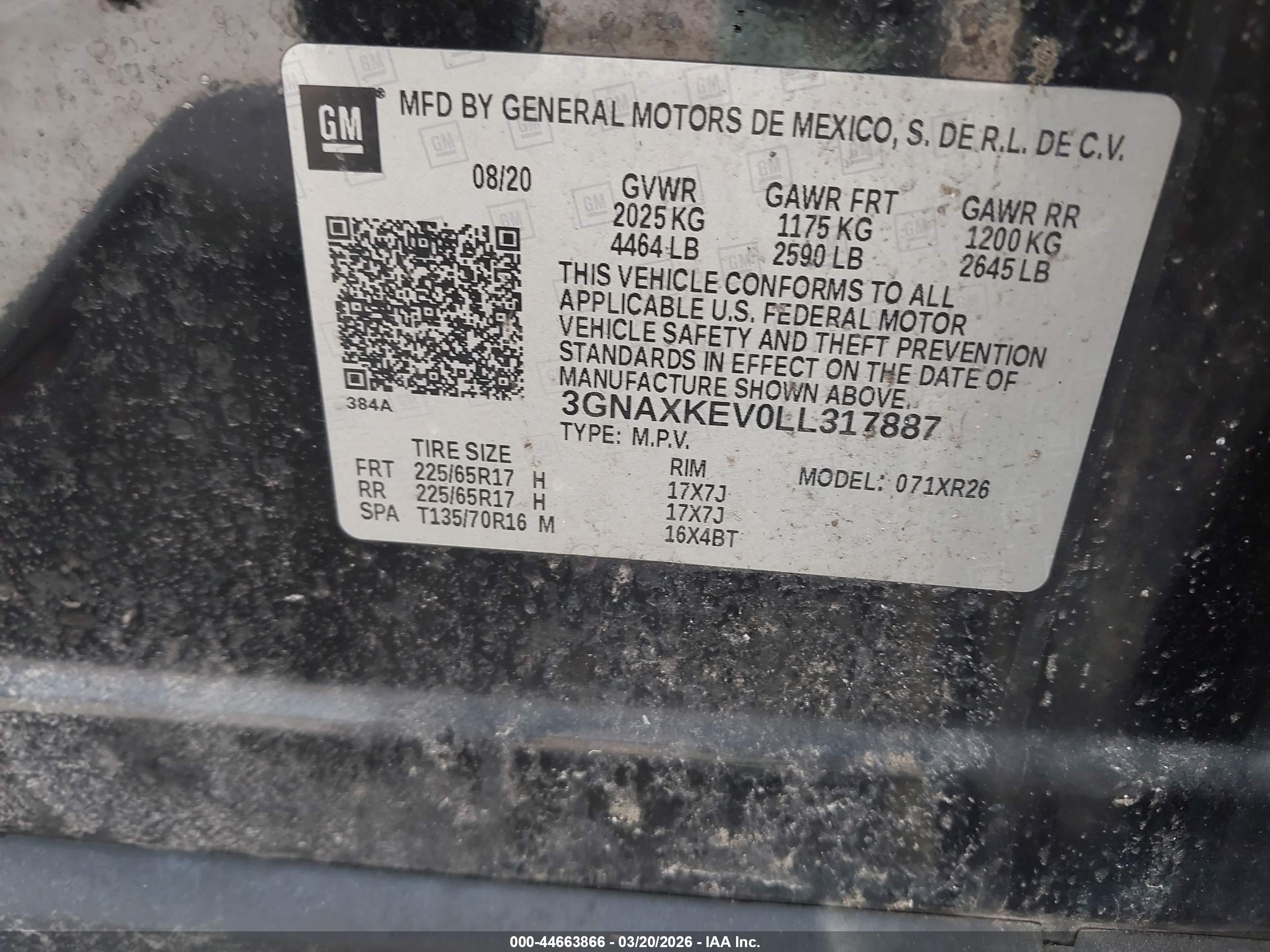 CHEVROLET EQUINOX image 9
