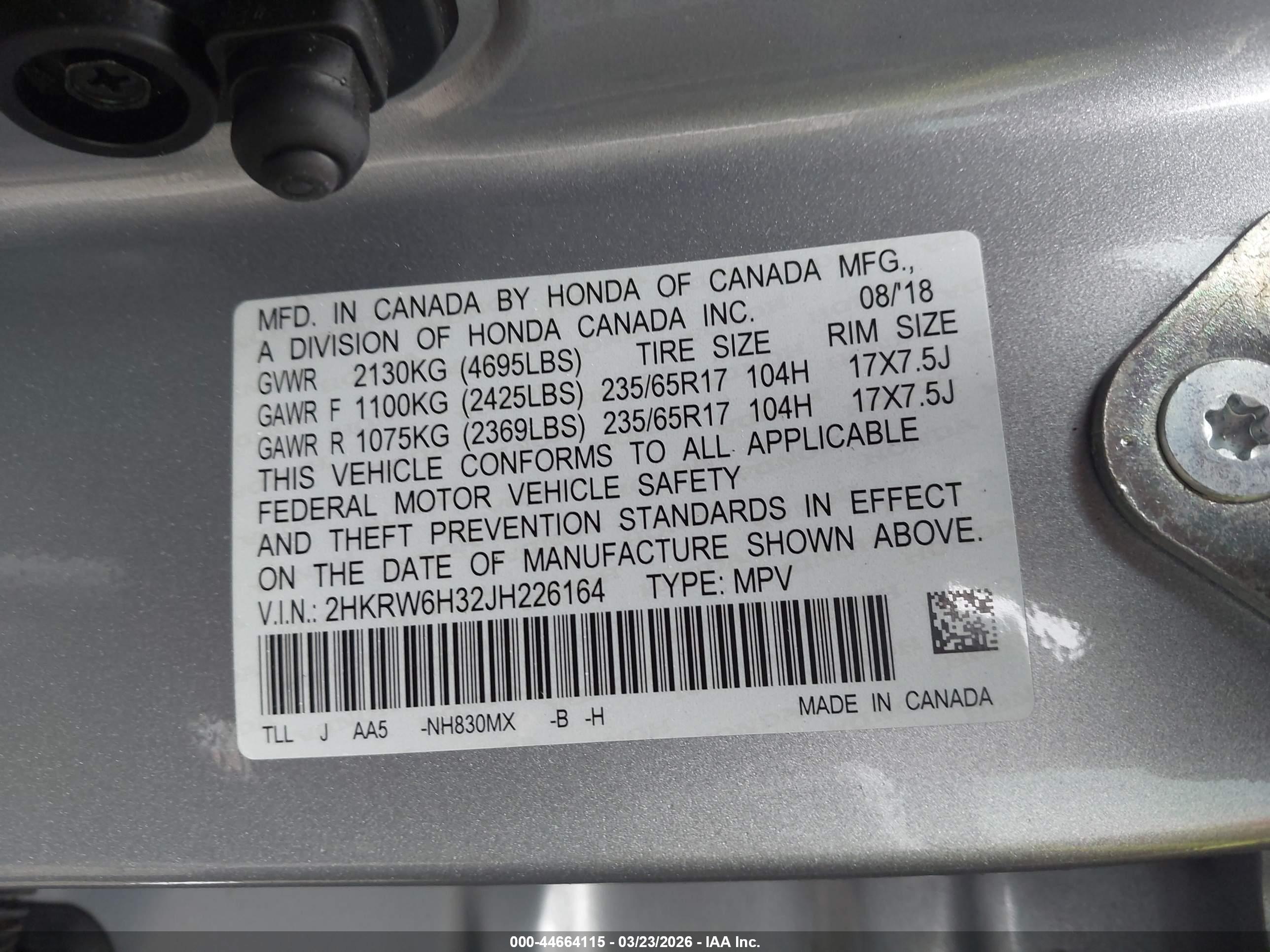 HONDA CR-V image 9