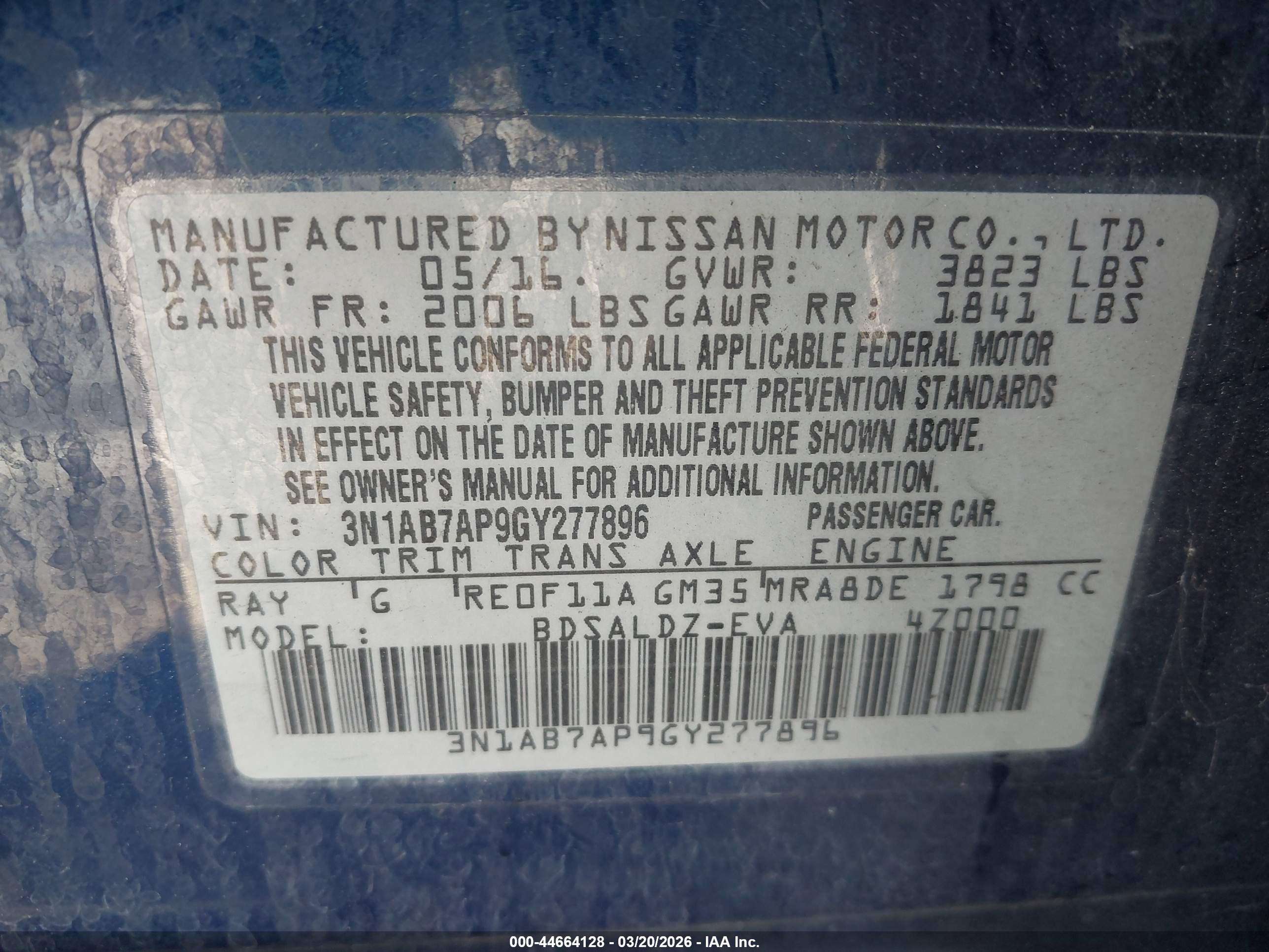 NISSAN SENTRA image 9