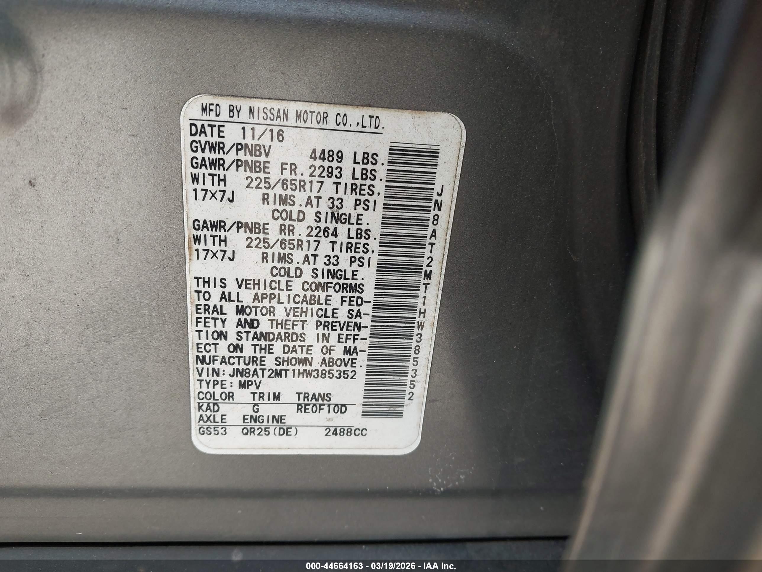 NISSAN ROGUE image 9