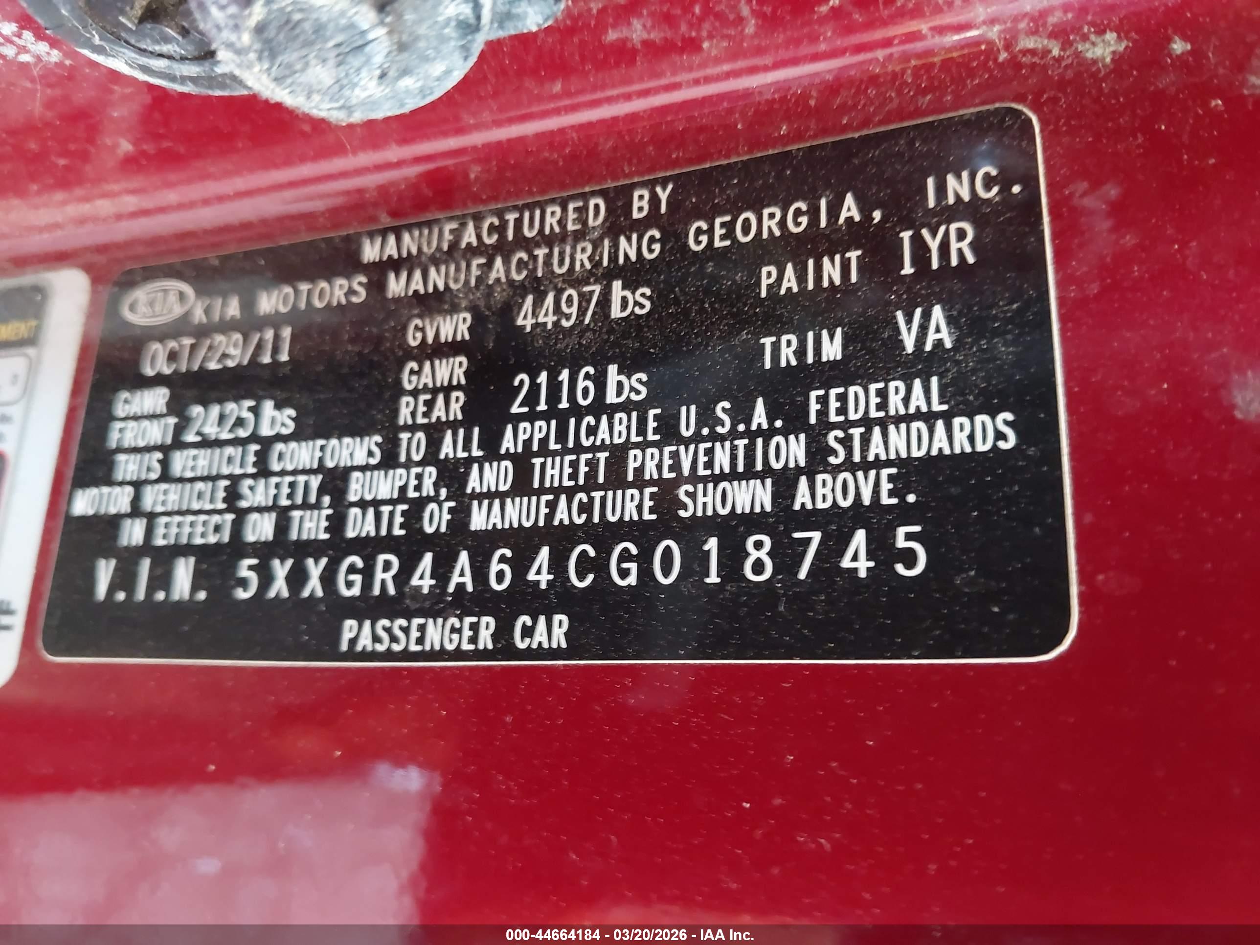 KIA OPTIMA image 9