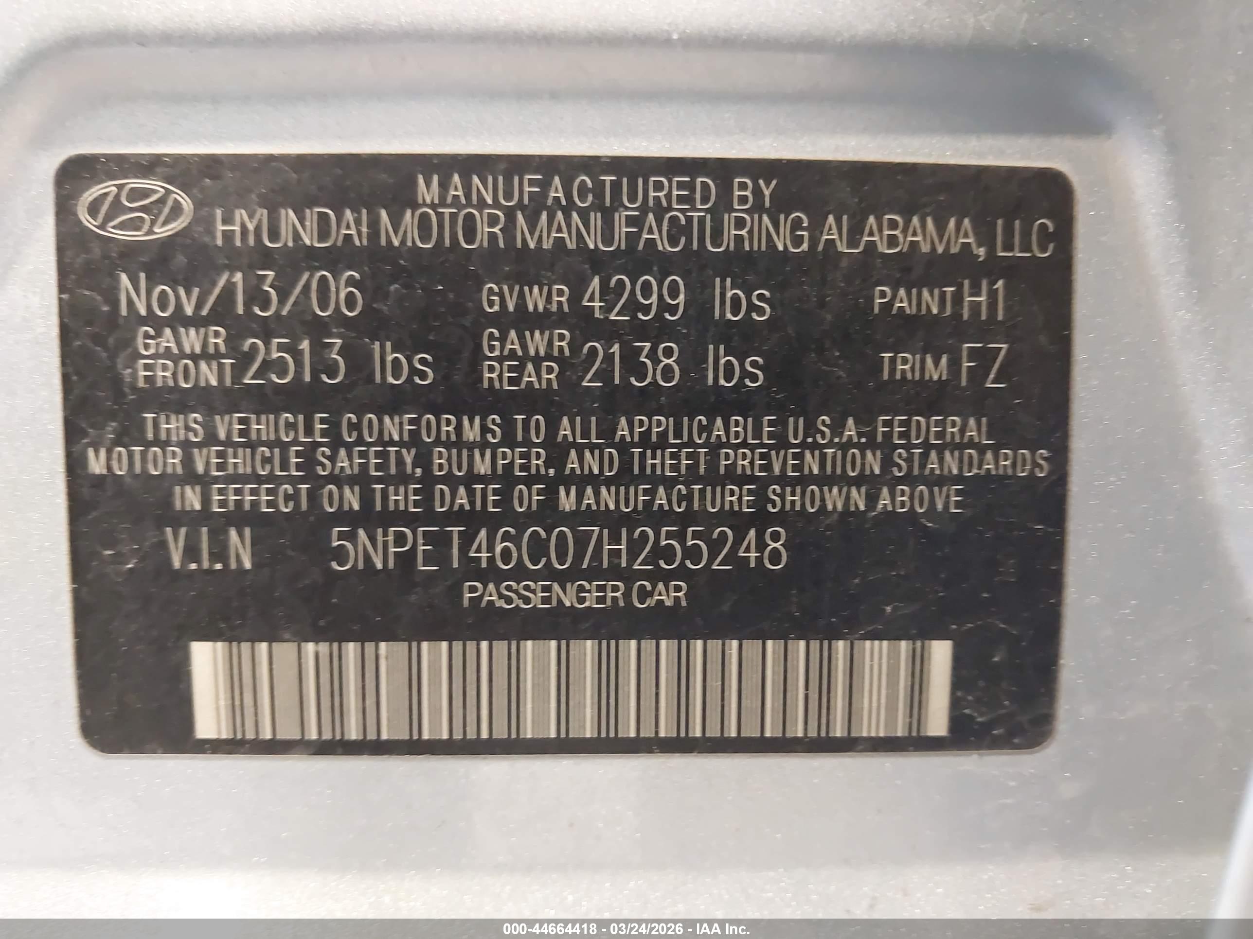 HYUNDAI SONATA image 9