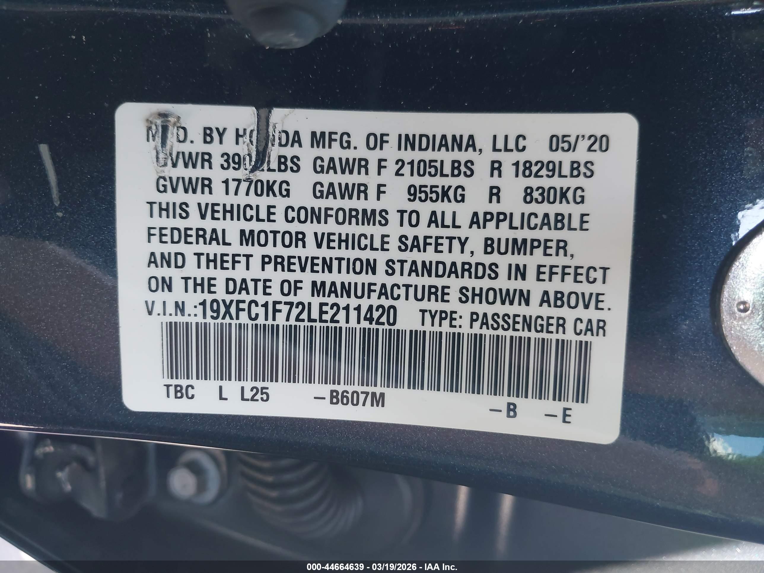 HONDA CIVIC image 9