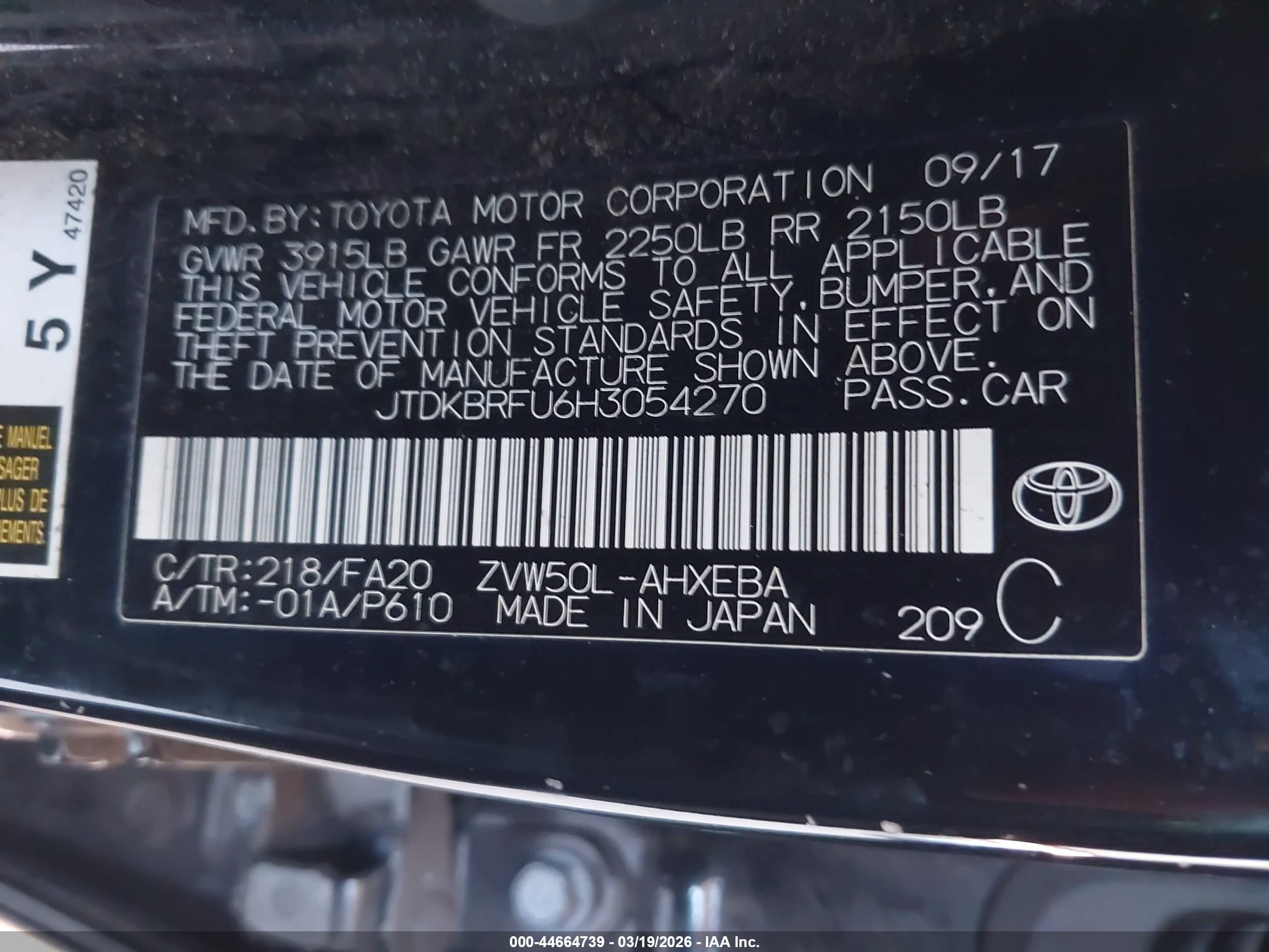 TOYOTA PRIUS image 9