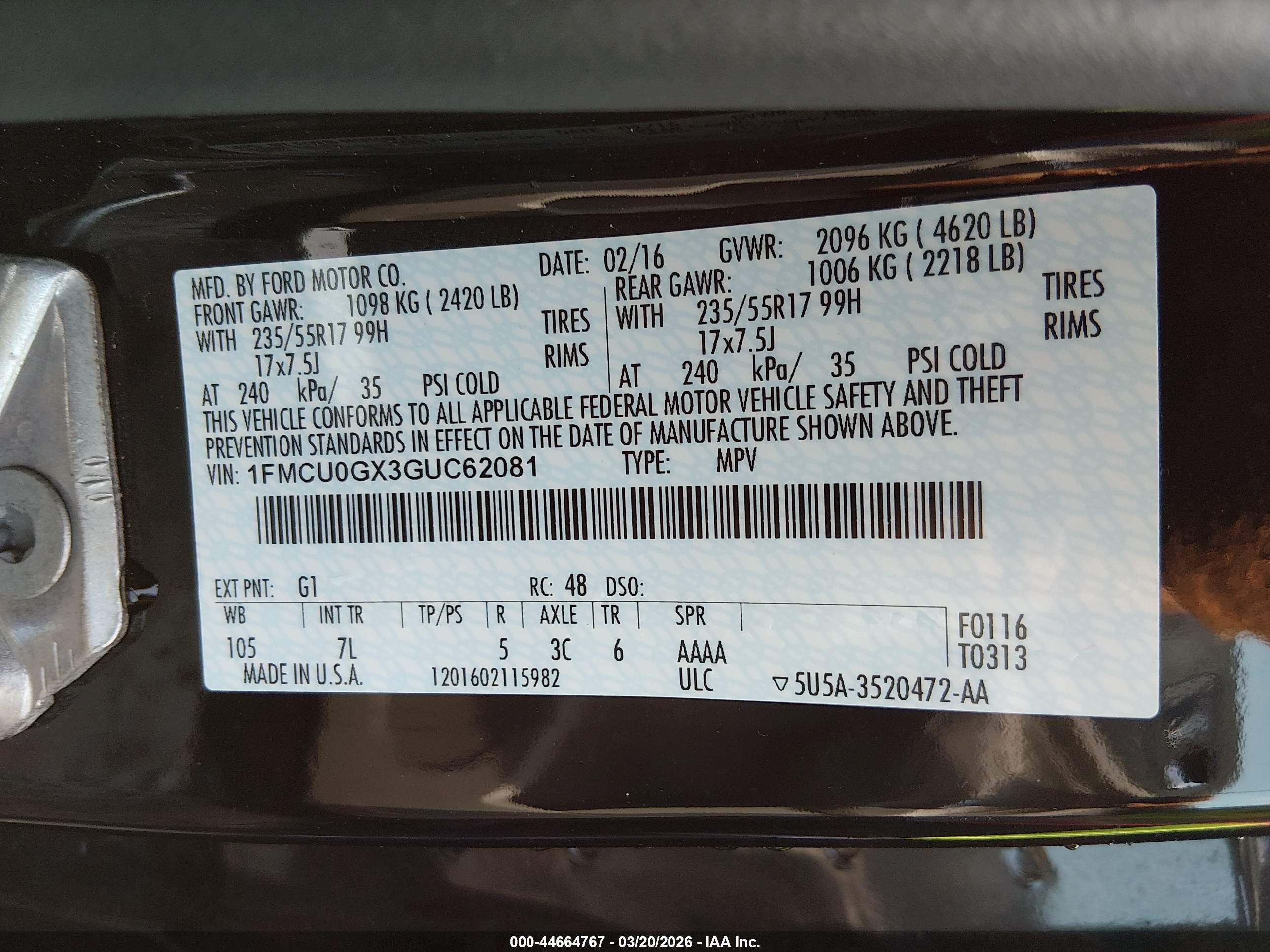 FORD ESCAPE image 9