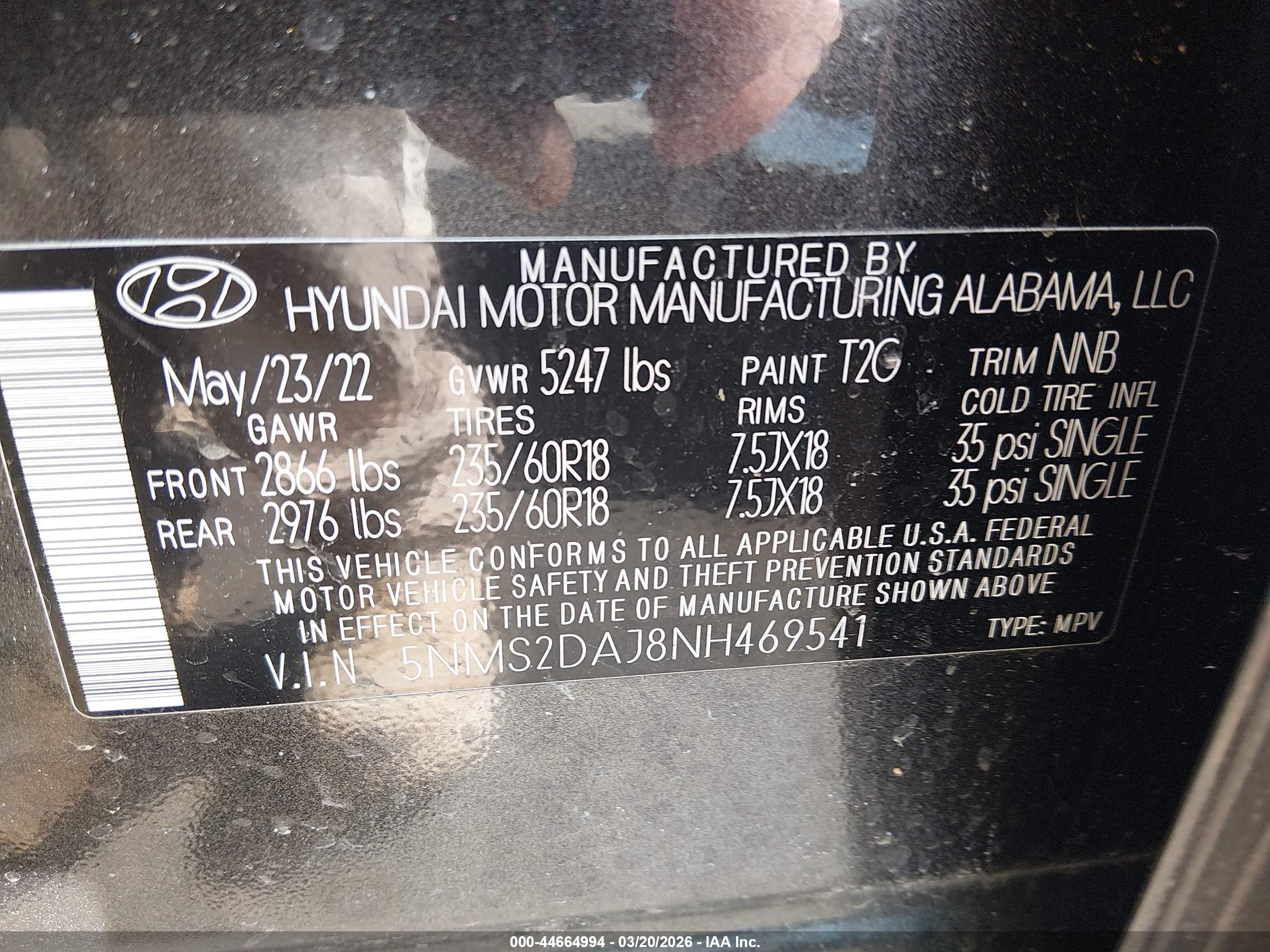 HYUNDAI SANTA image 9