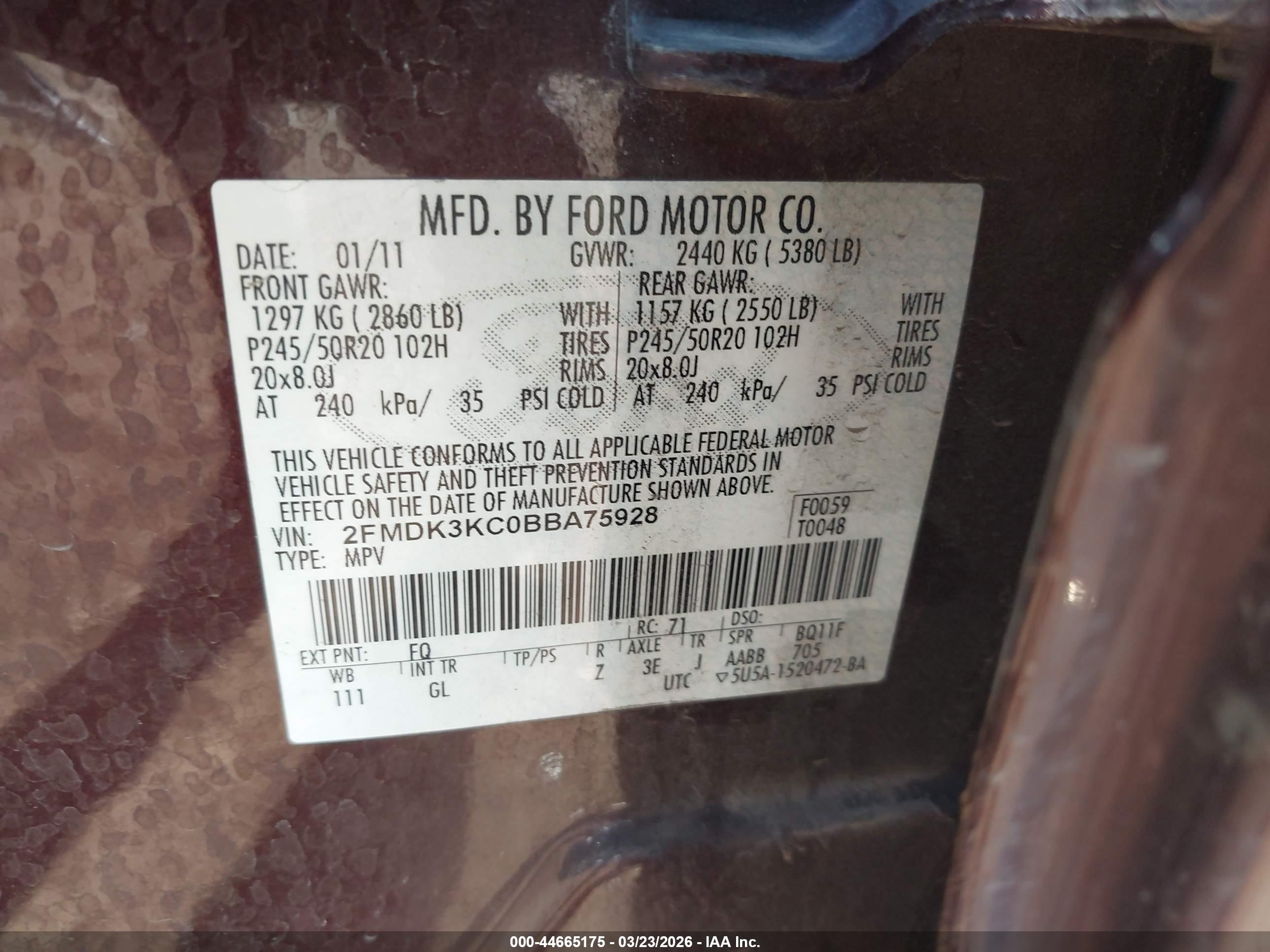 FORD EDGE image 9
