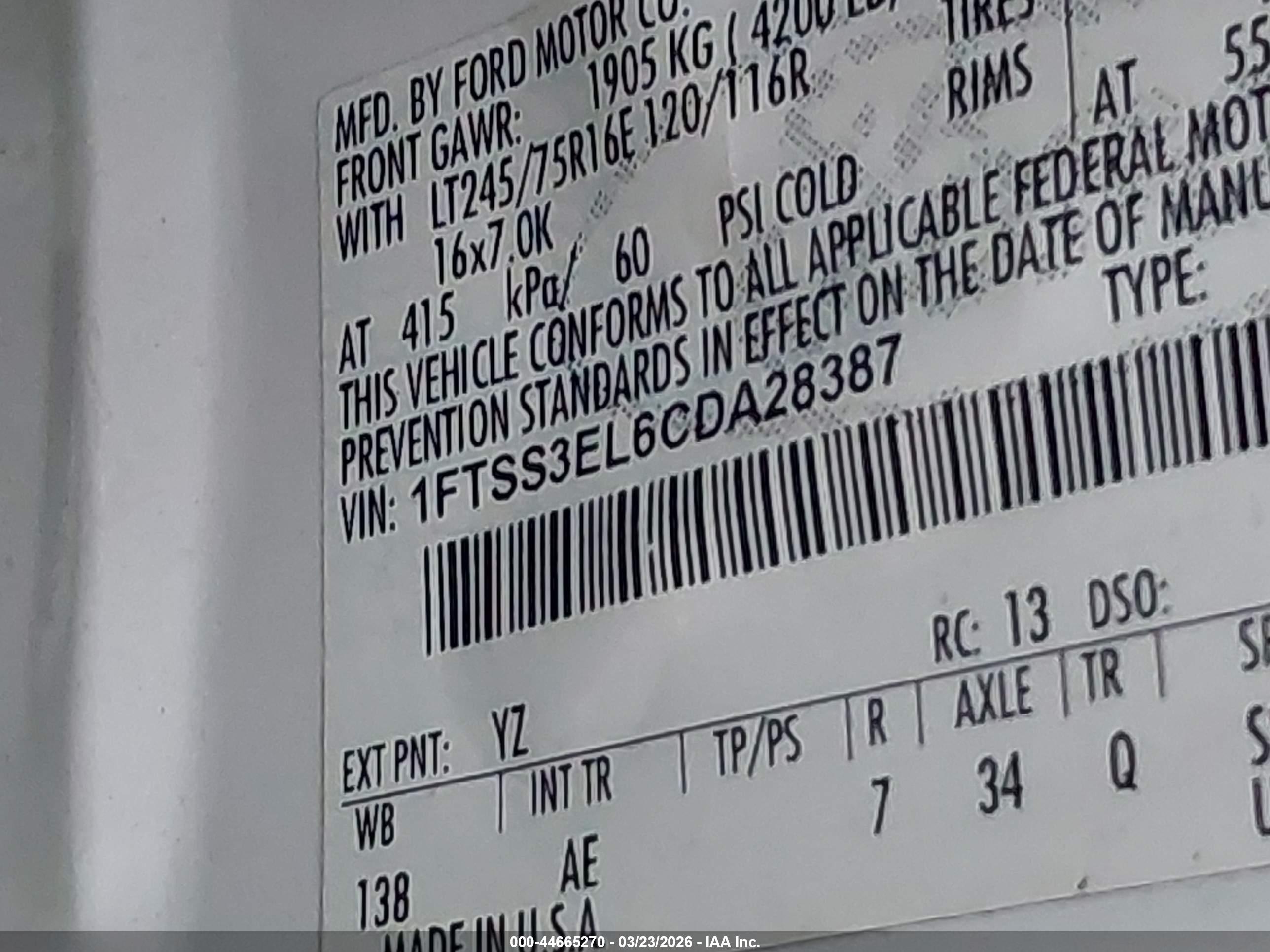 FORD E-350 image 9