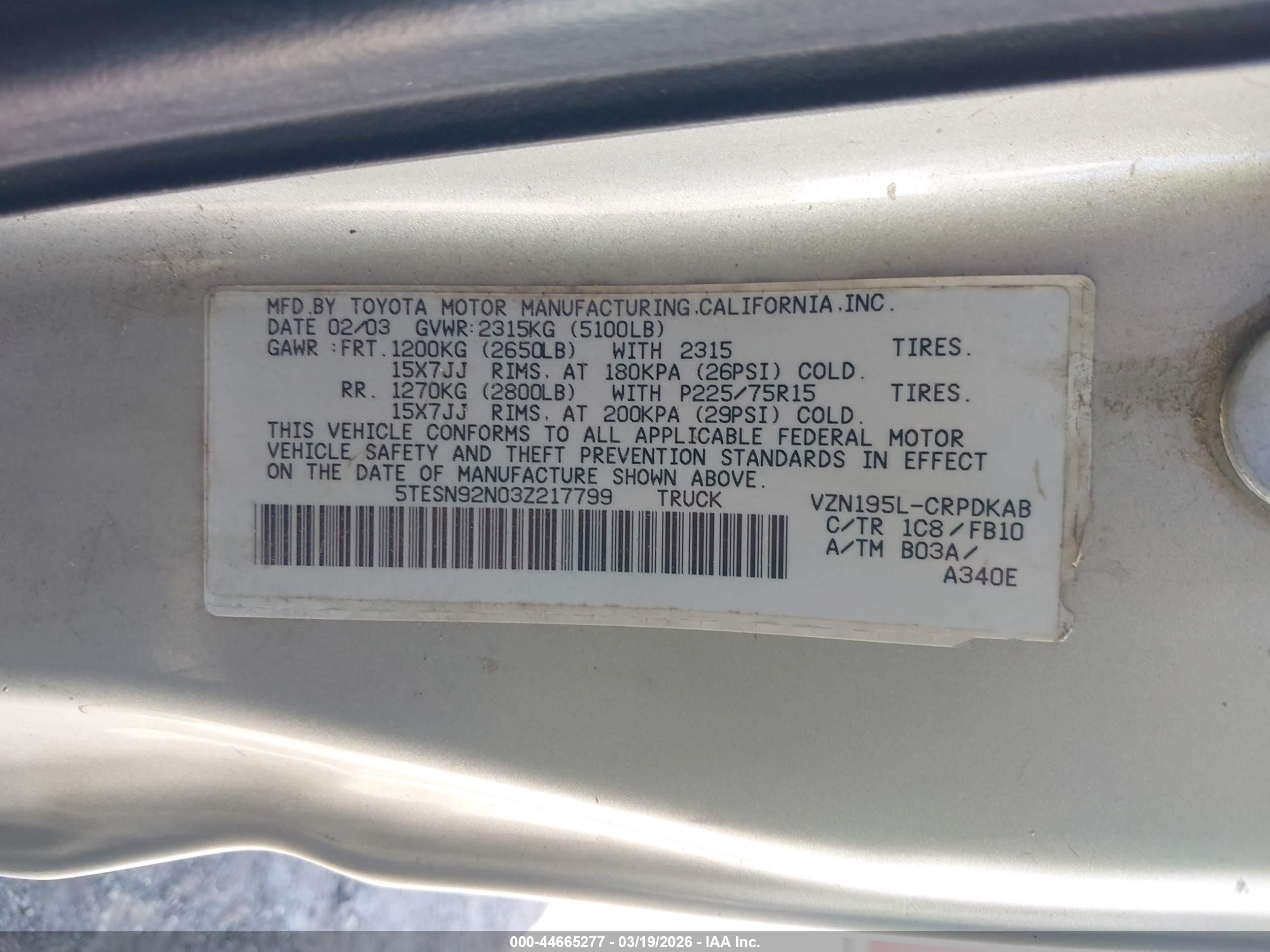 TOYOTA TACOMA image 9