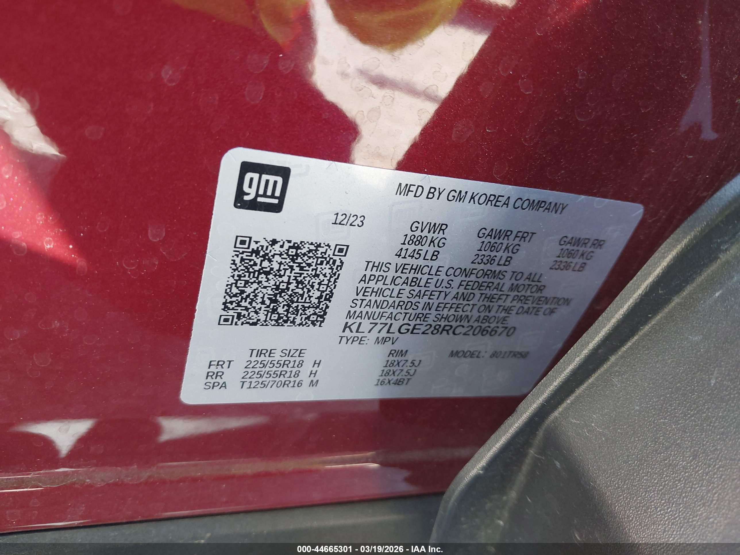 CHEVROLET TRAX image 9