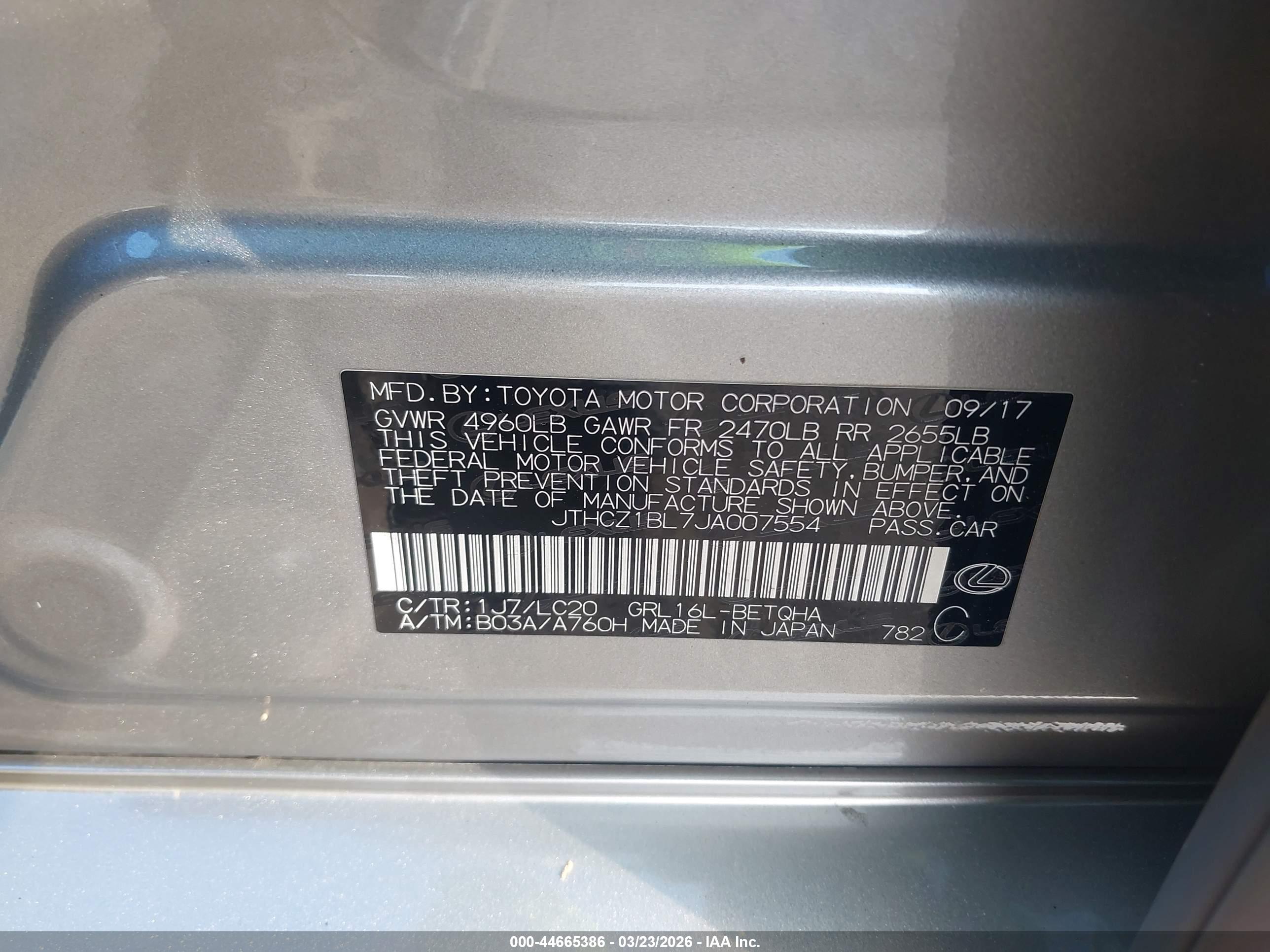 LEXUS GS image 9