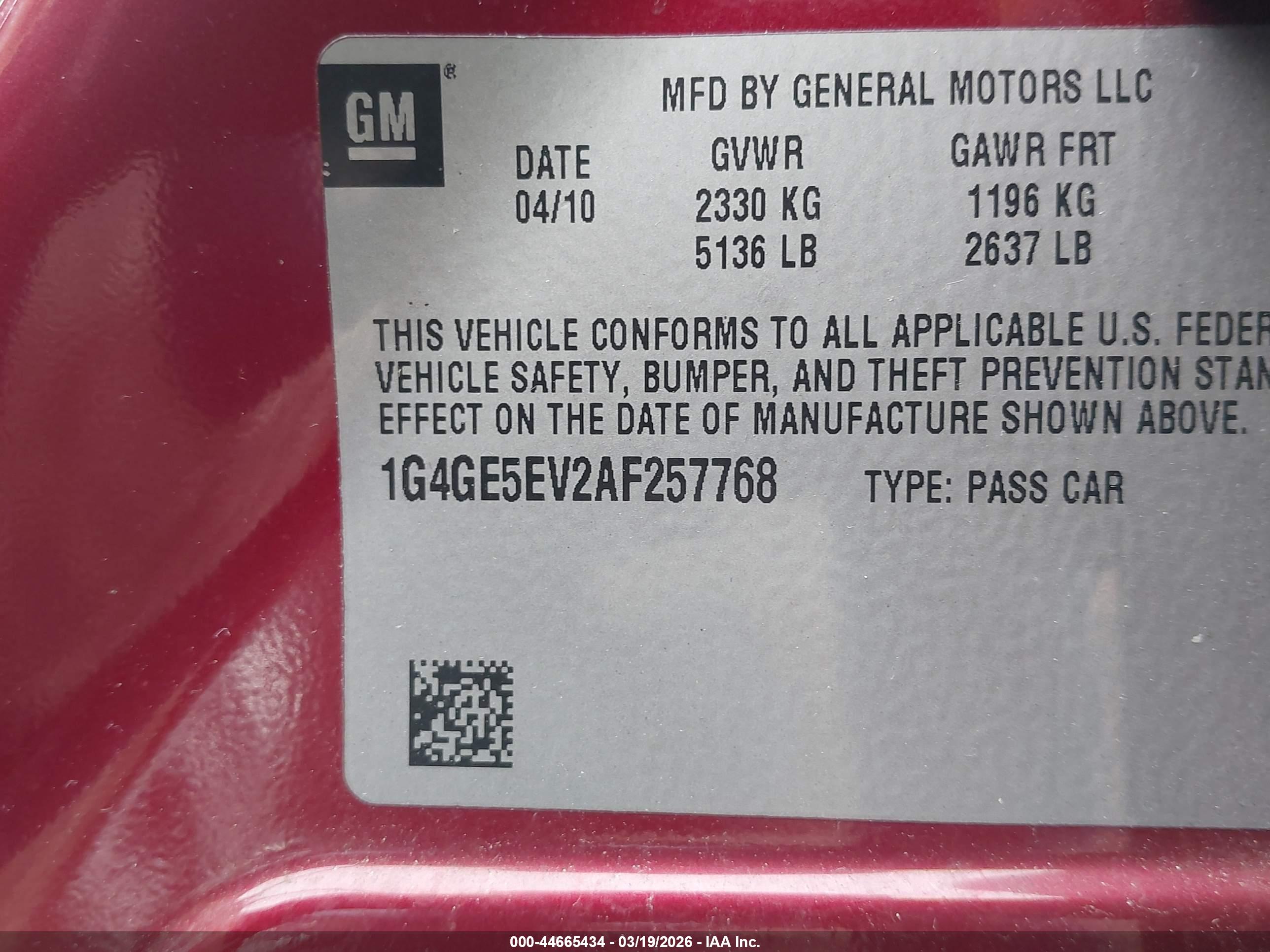 BUICK LACROSSE image 9
