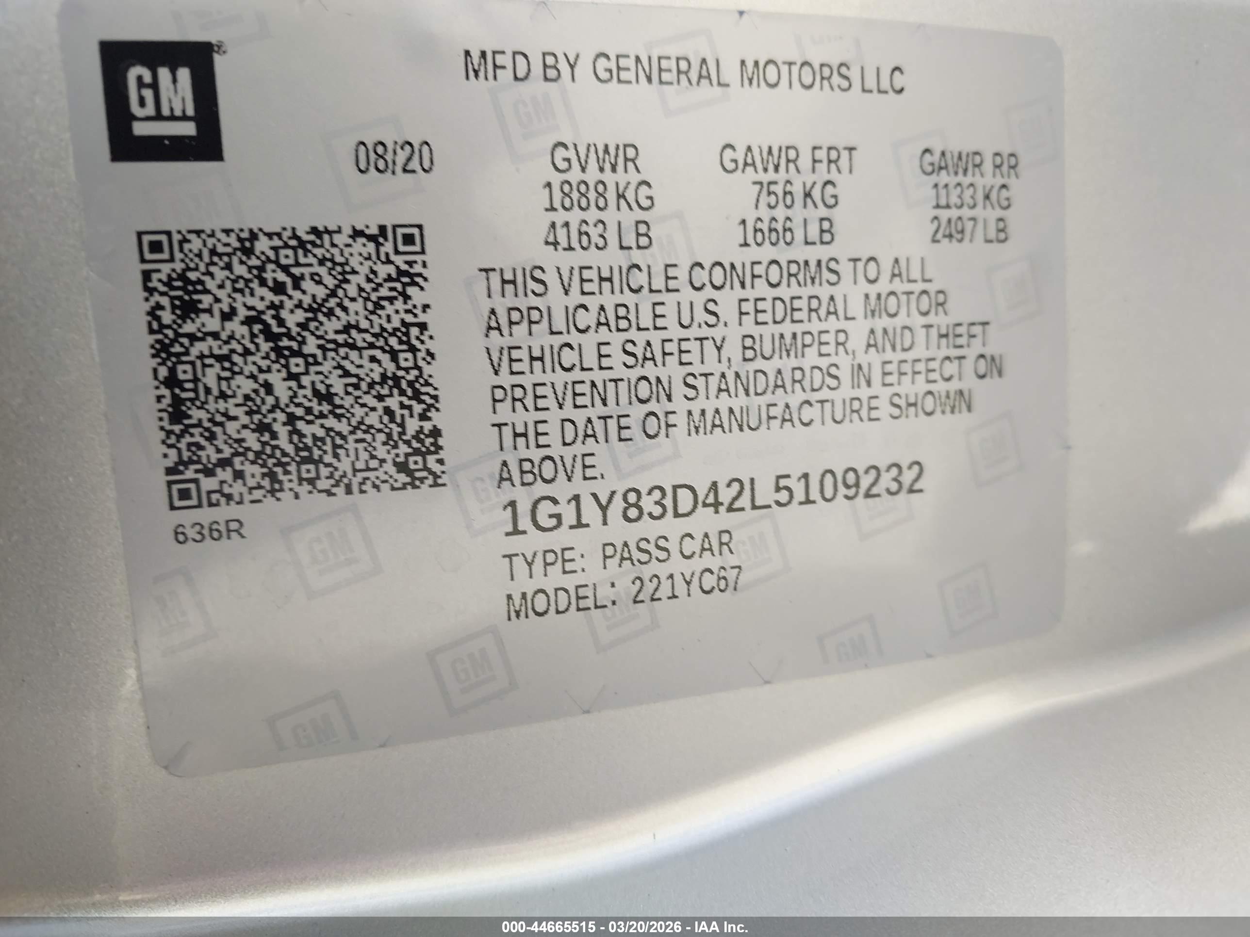 CHEVROLET CORVETTE image 9