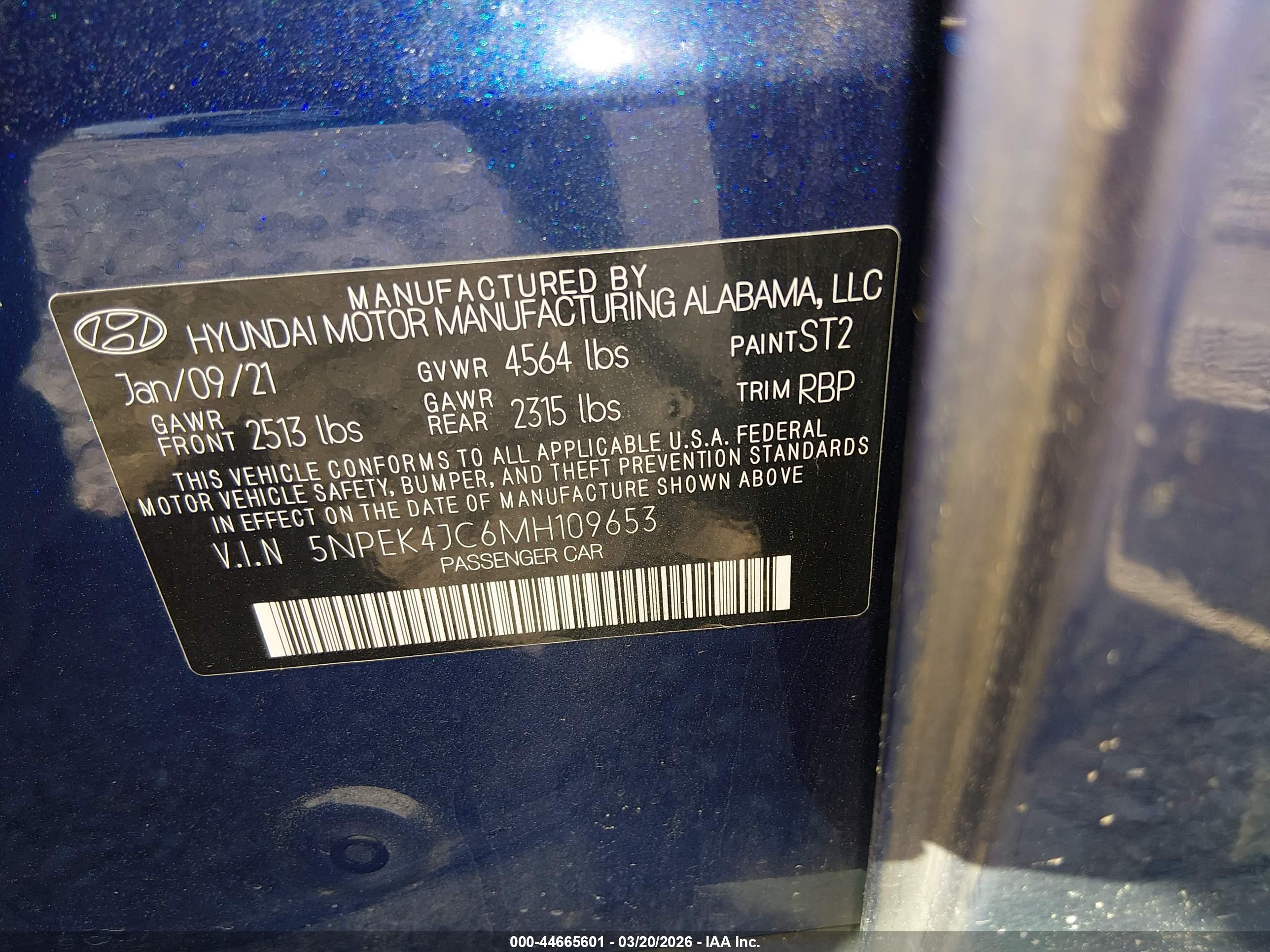 HYUNDAI SONATA image 9