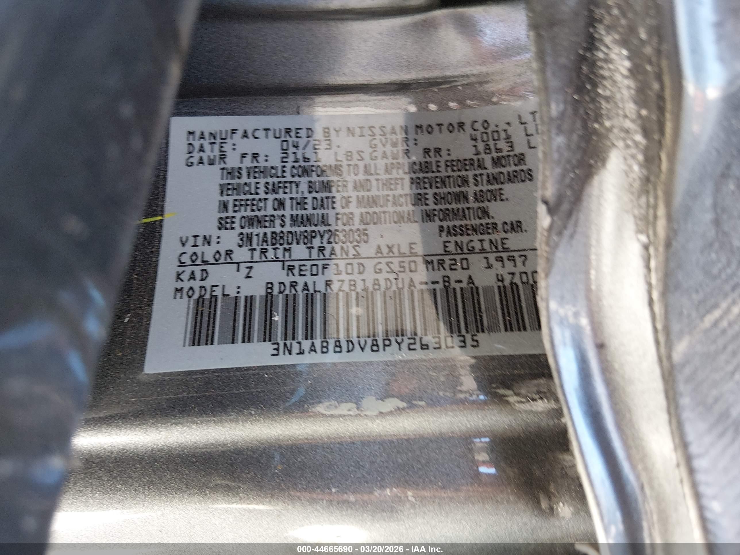 NISSAN SENTRA image 9