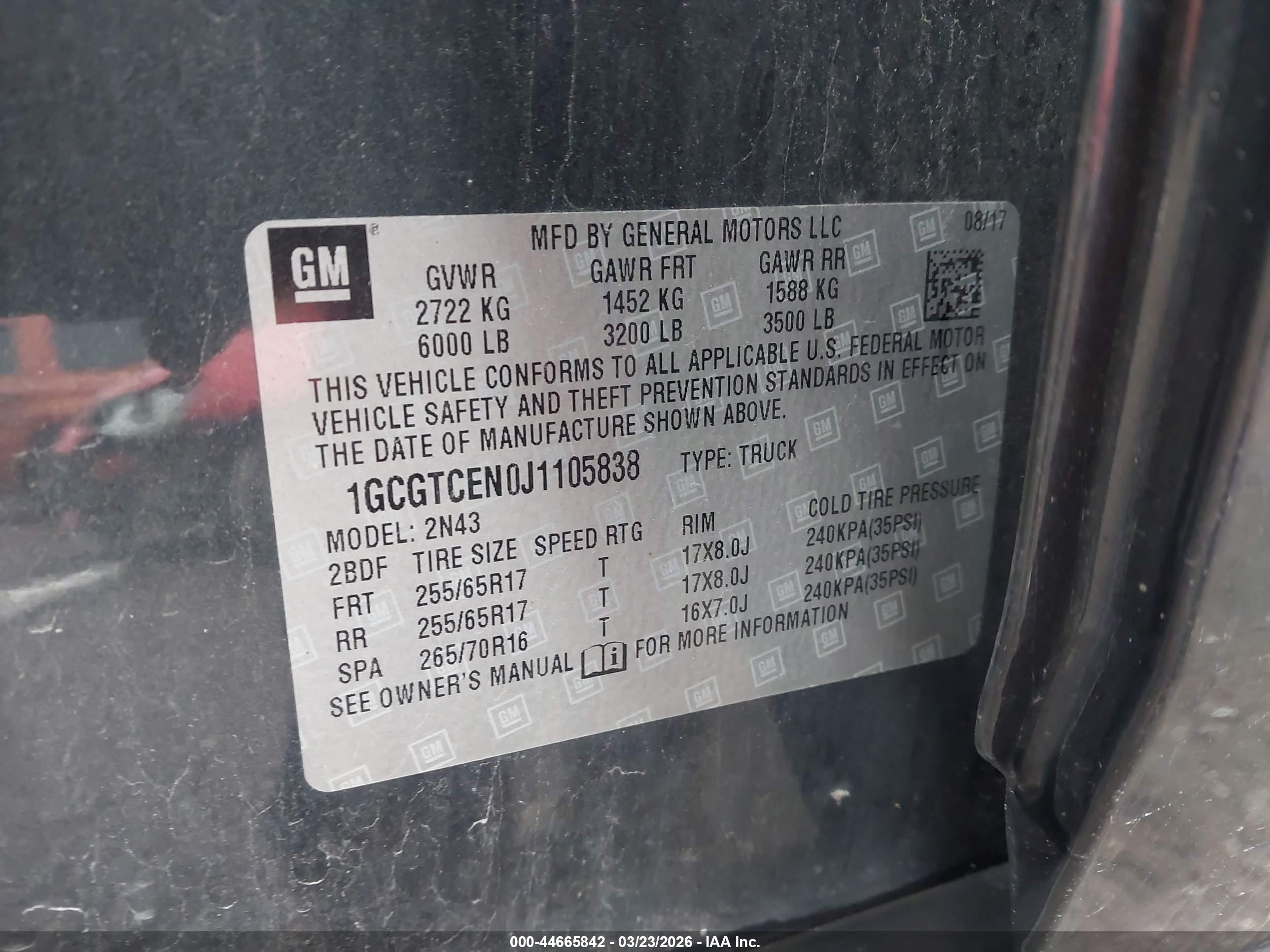 CHEVROLET COLORADO image 9