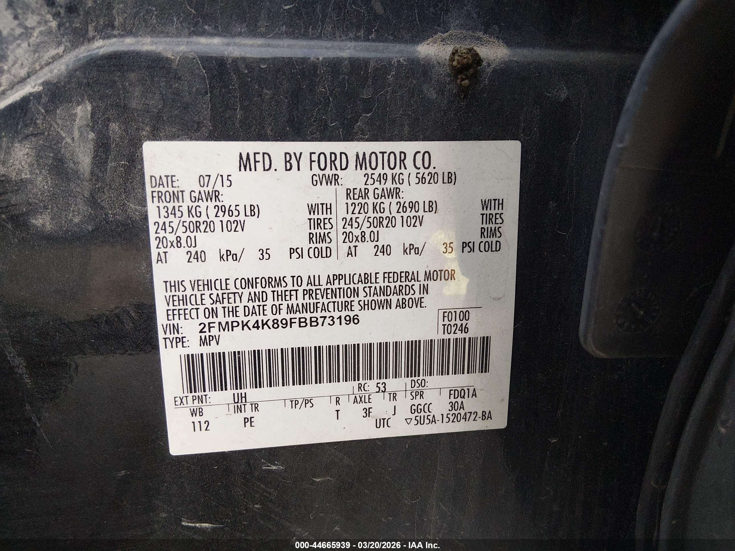 FORD EDGE image 9