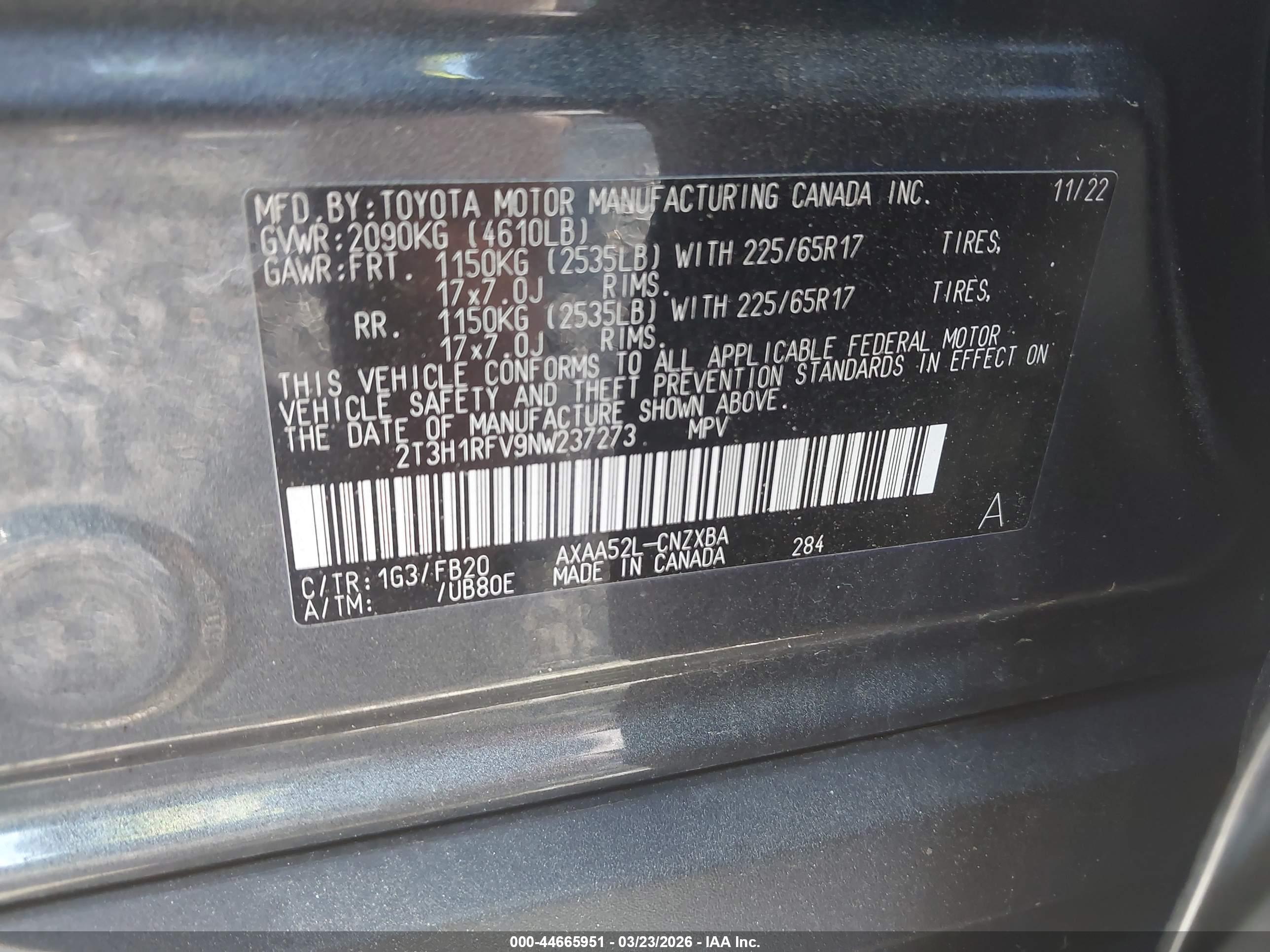 TOYOTA RAV4 image 9