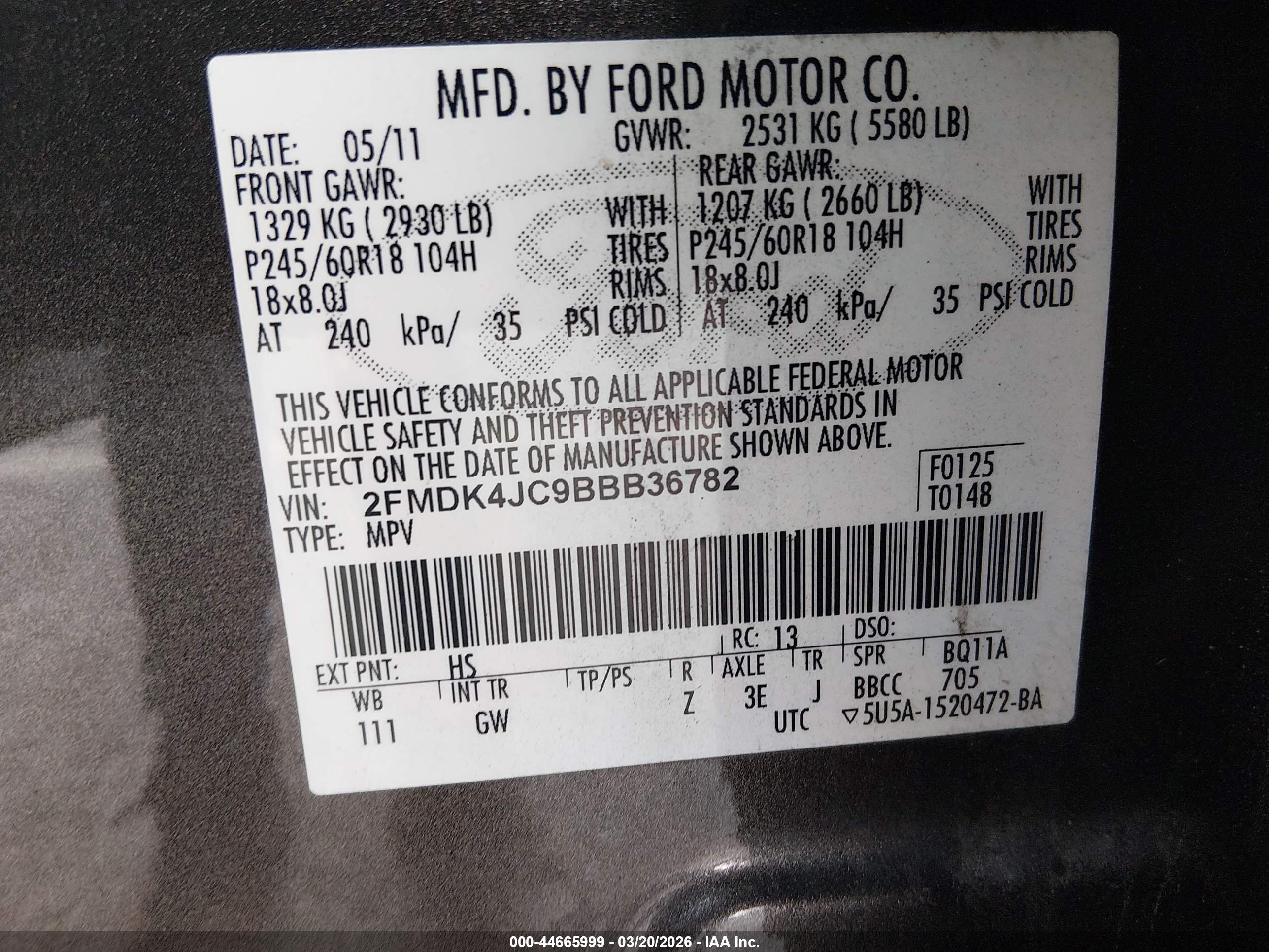 FORD EDGE image 9
