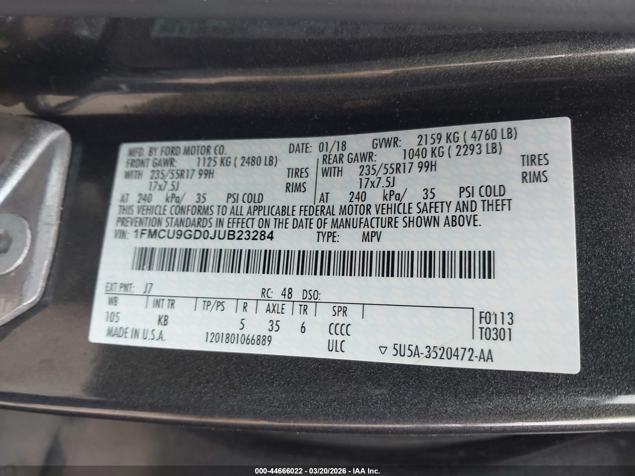 FORD ESCAPE image 9