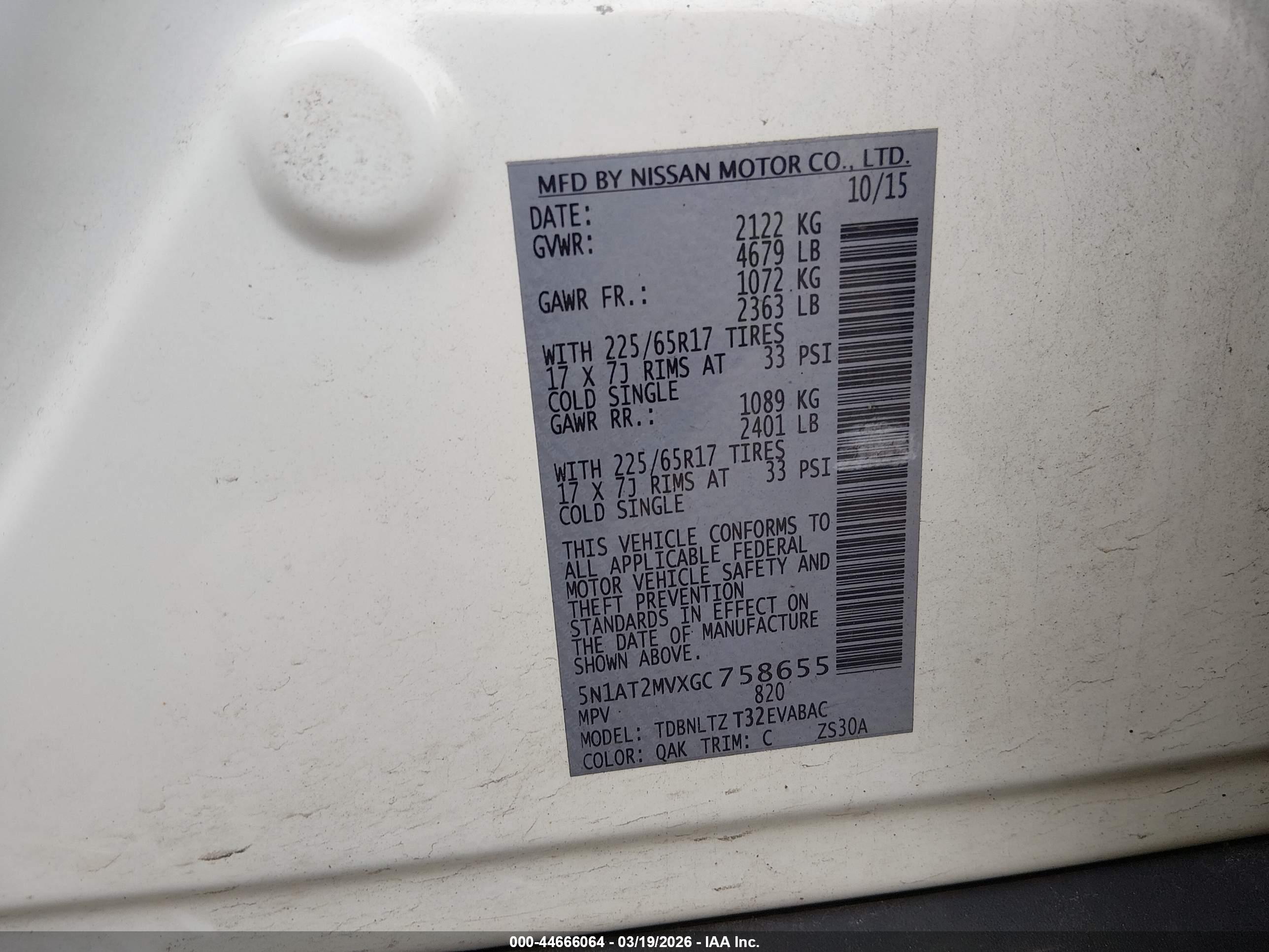 NISSAN ROGUE image 9