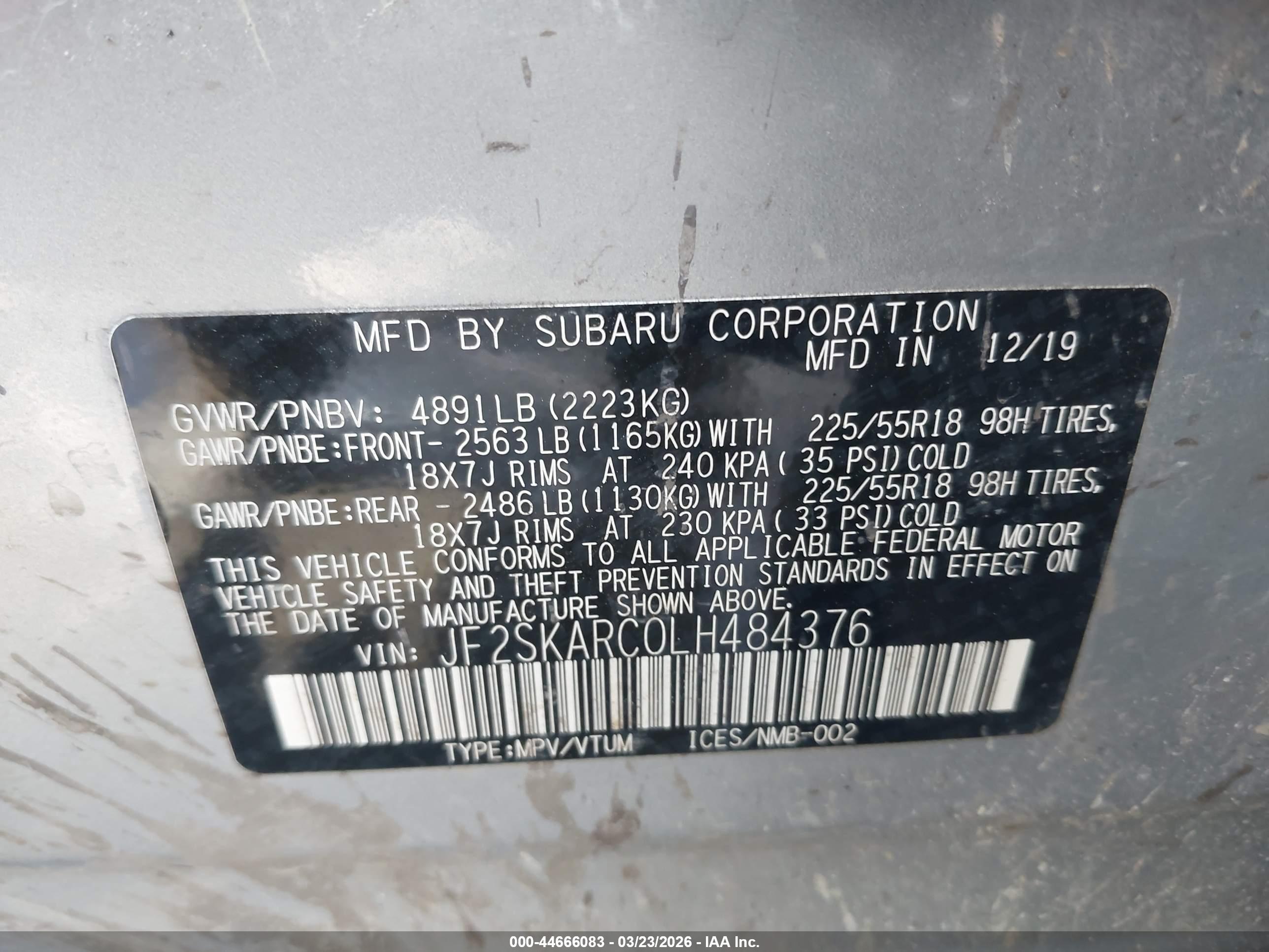 SUBARU FORESTER image 9