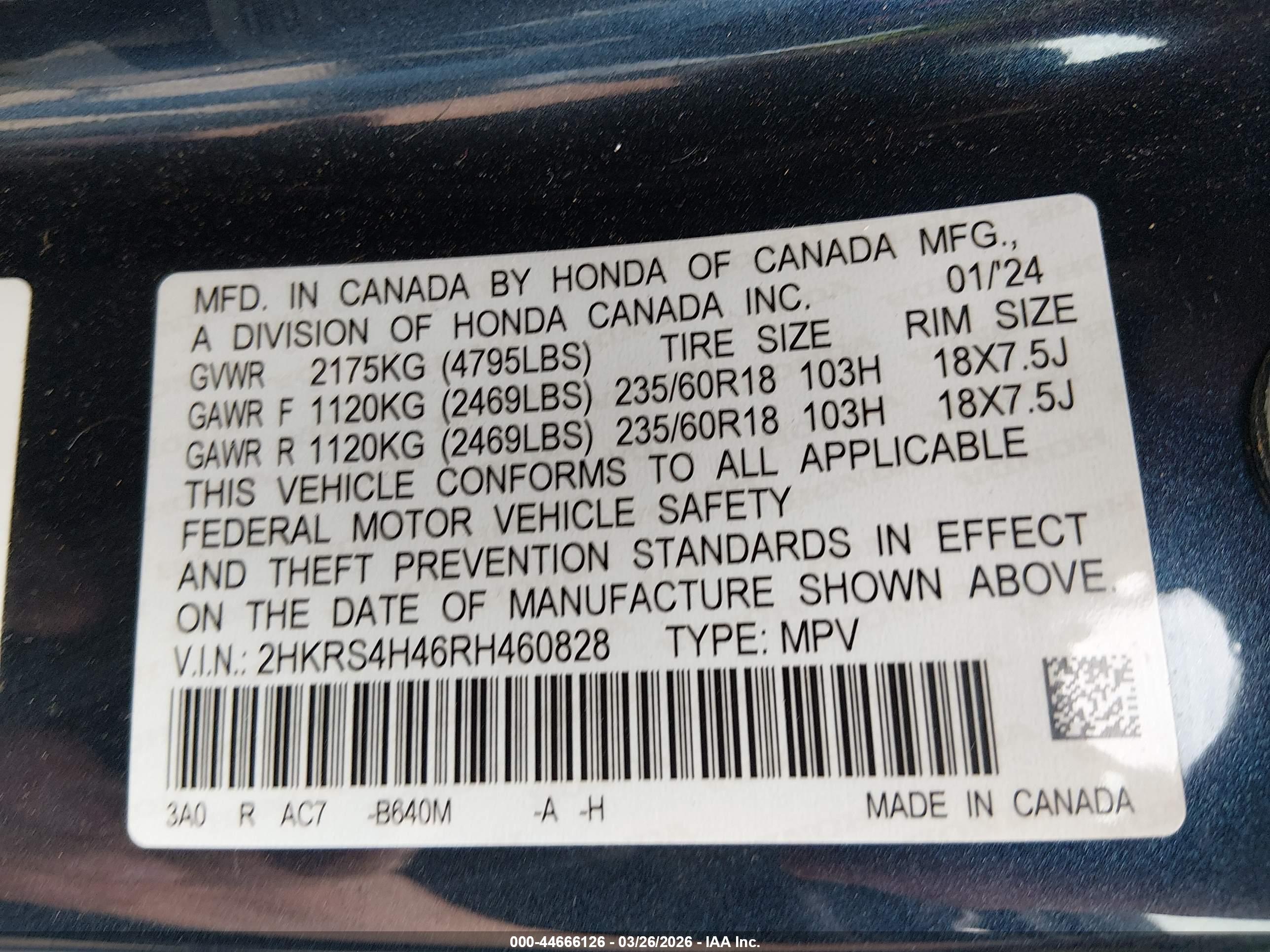 HONDA CR-V image 9