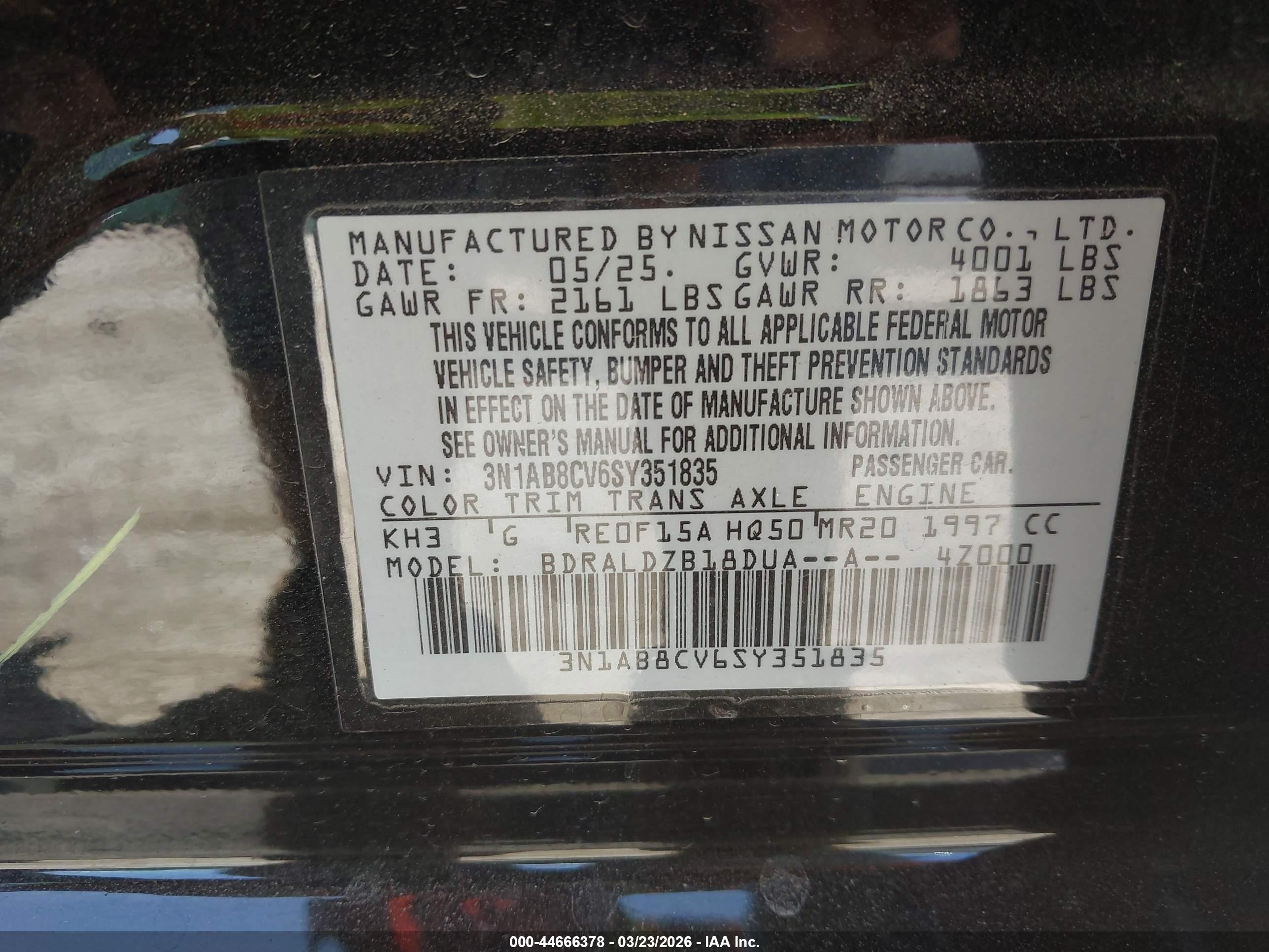 NISSAN SENTRA image 9