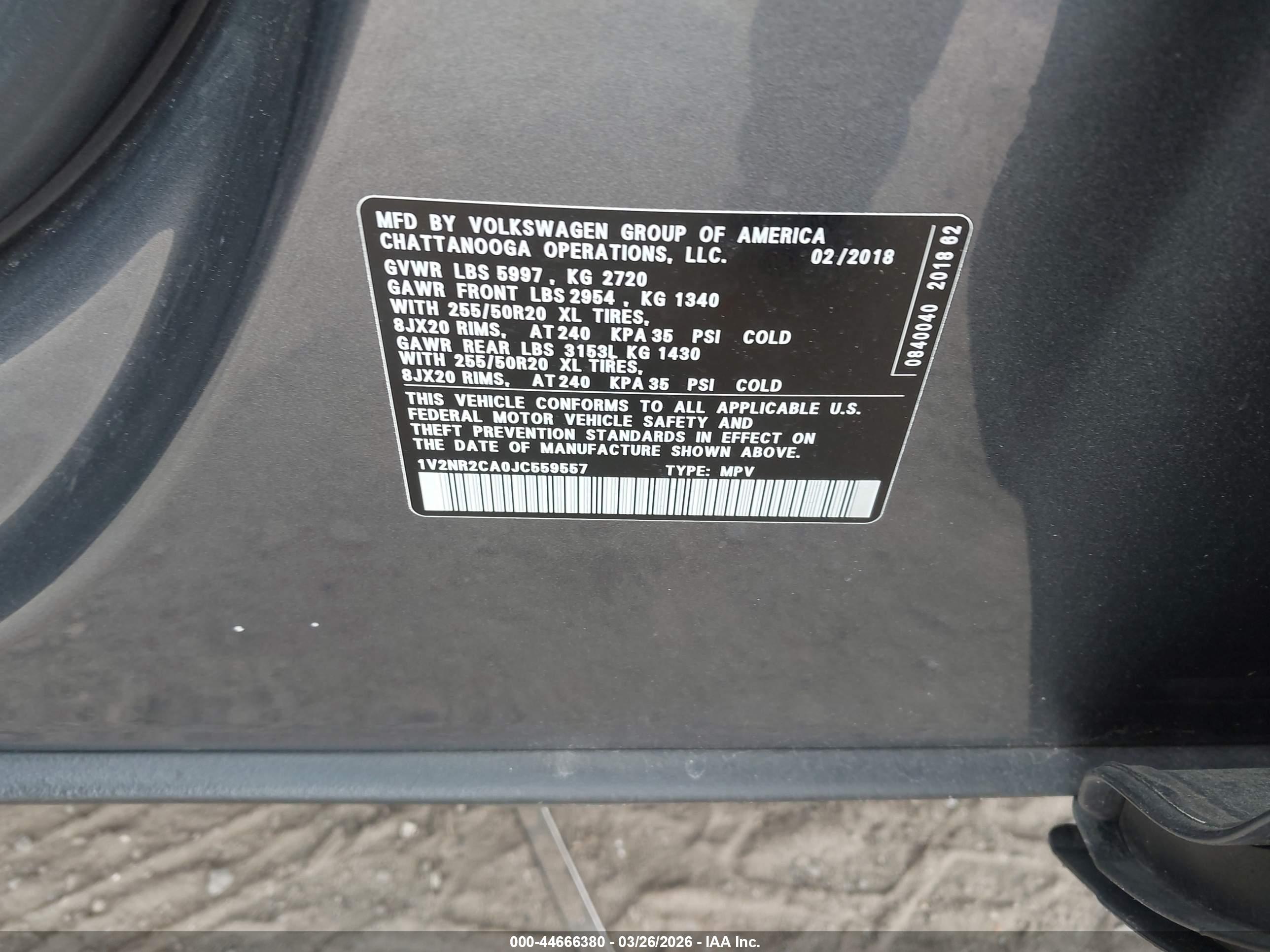 VOLKSWAGEN ATLAS image 9