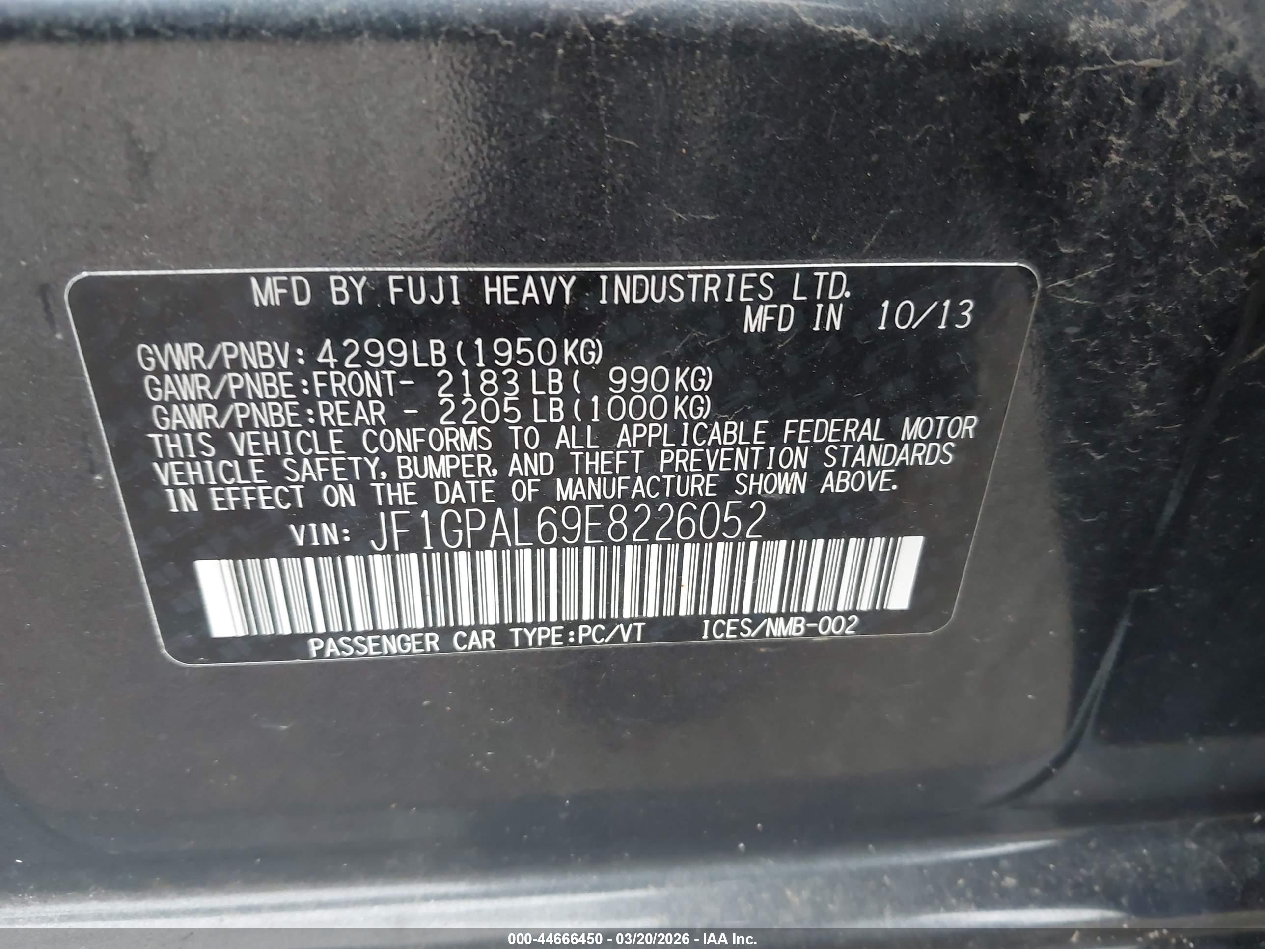 SUBARU IMPREZA image 9