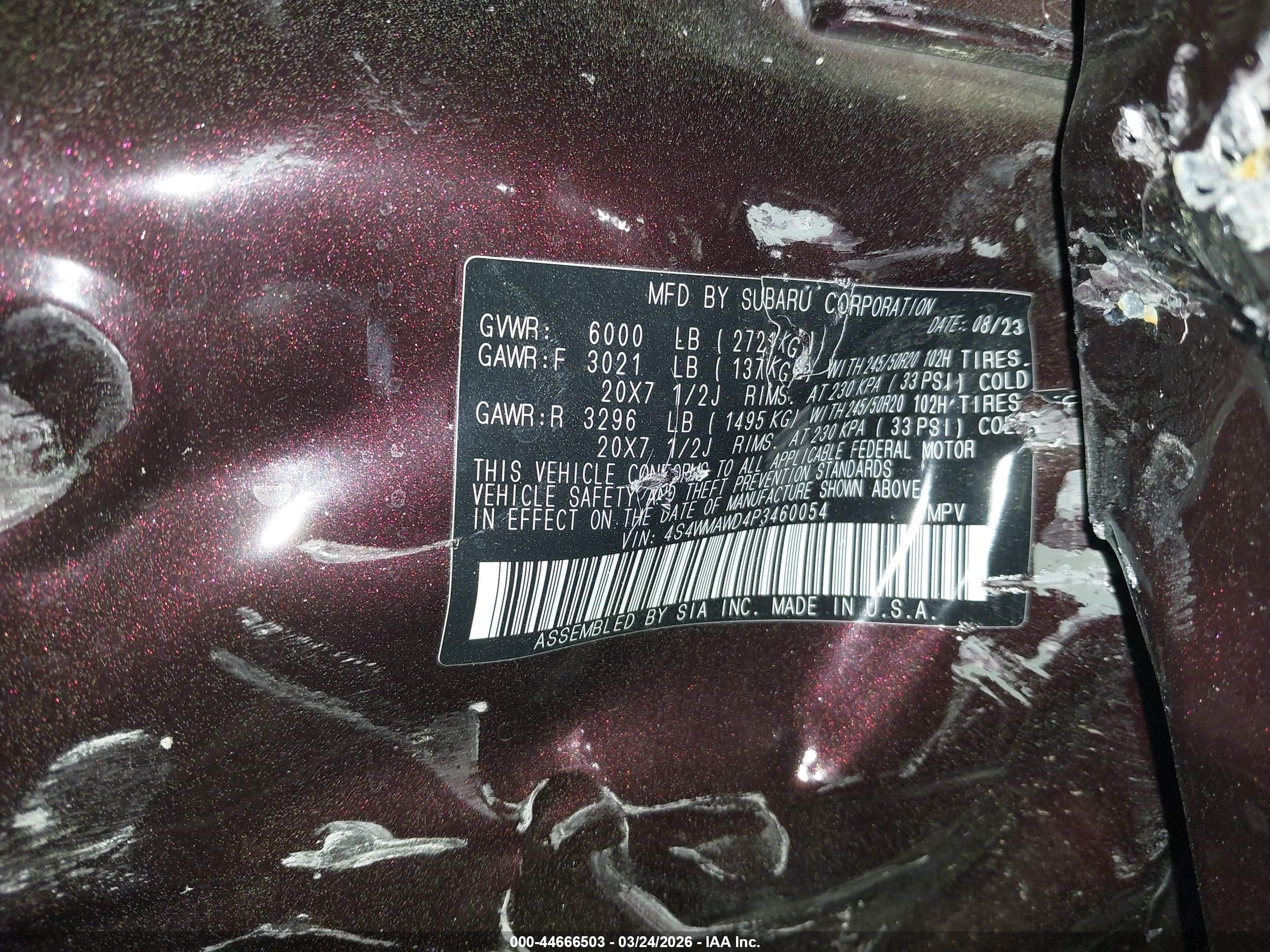 SUBARU ASCENT image 9