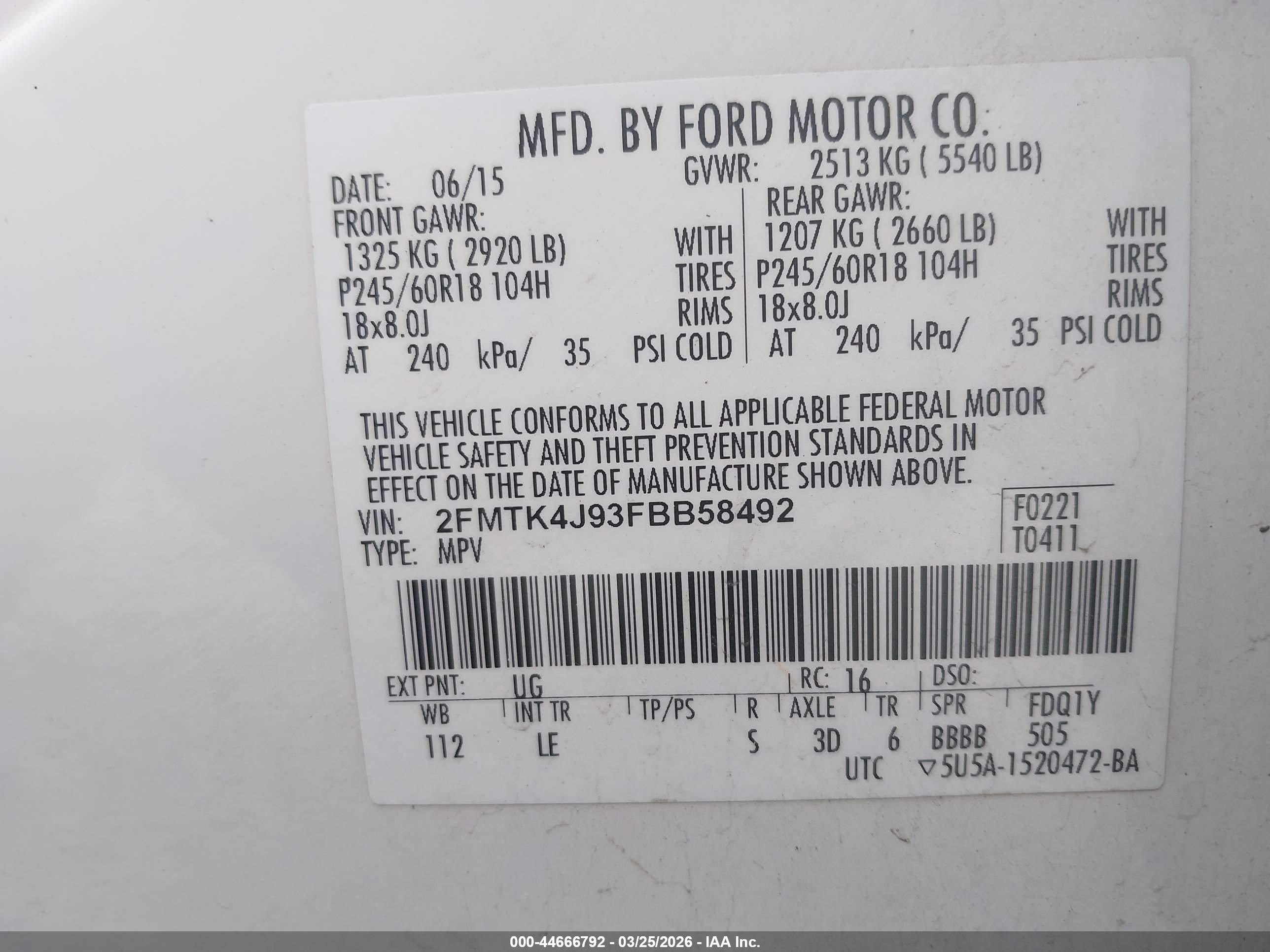 FORD EDGE image 9