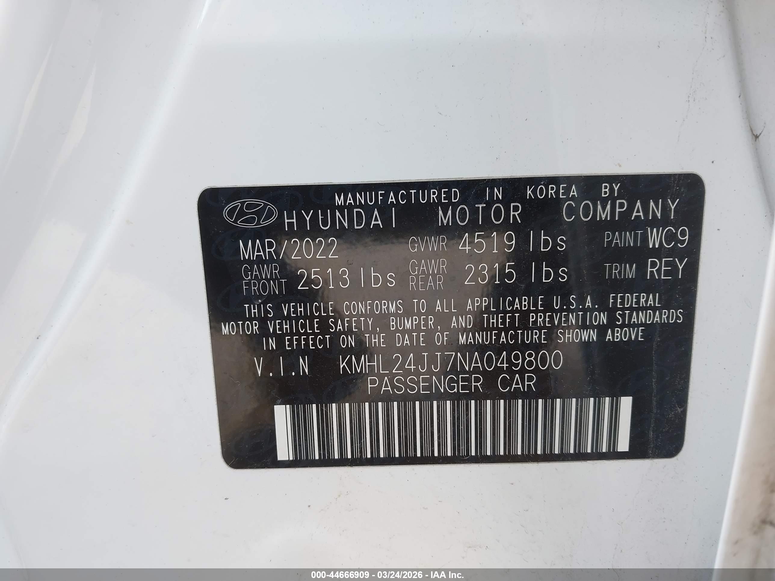 HYUNDAI SONATA image 9