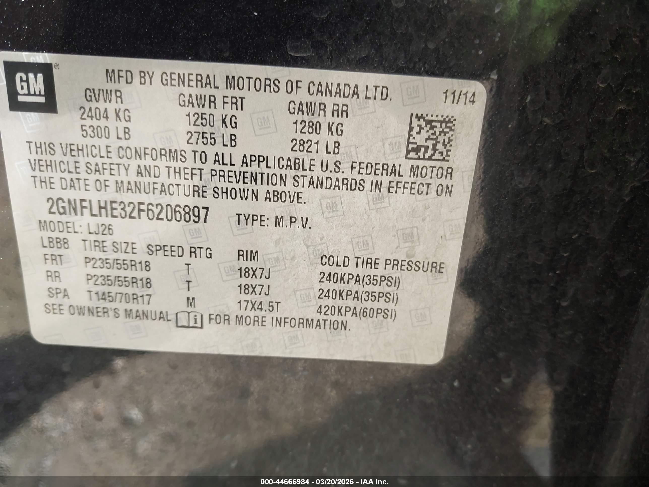 CHEVROLET EQUINOX image 9