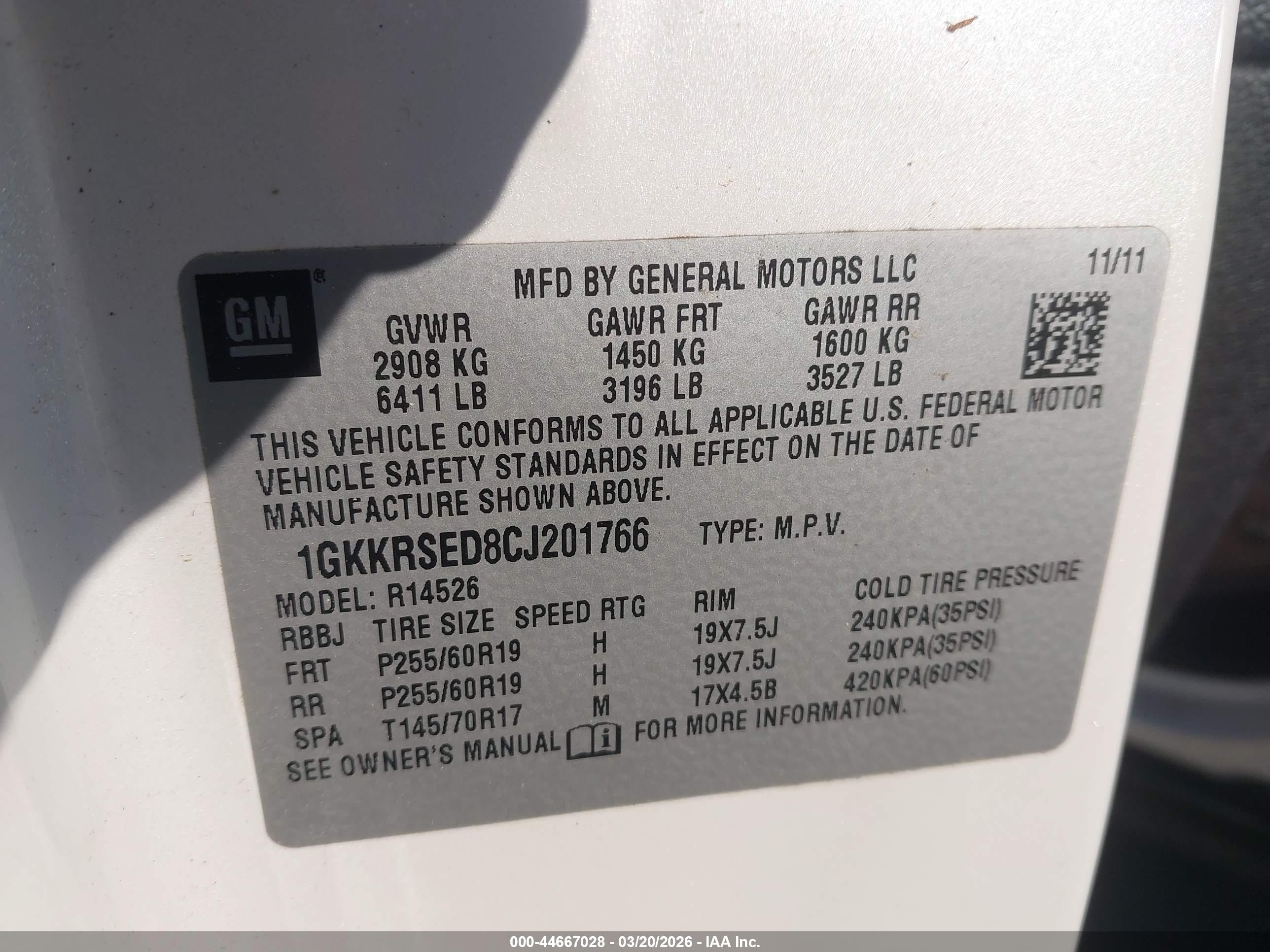 GMC ACADIA image 9