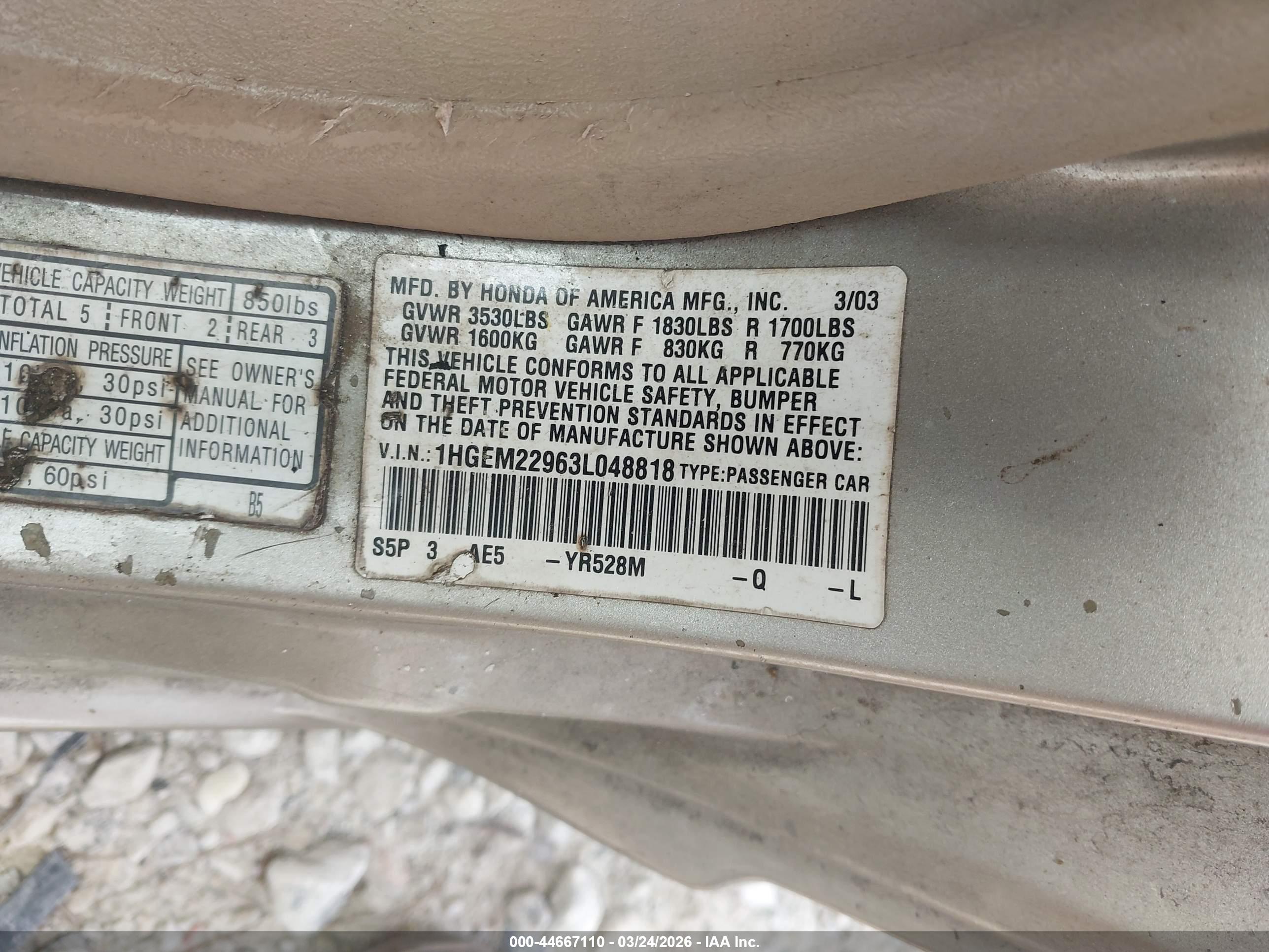 HONDA CIVIC image 9